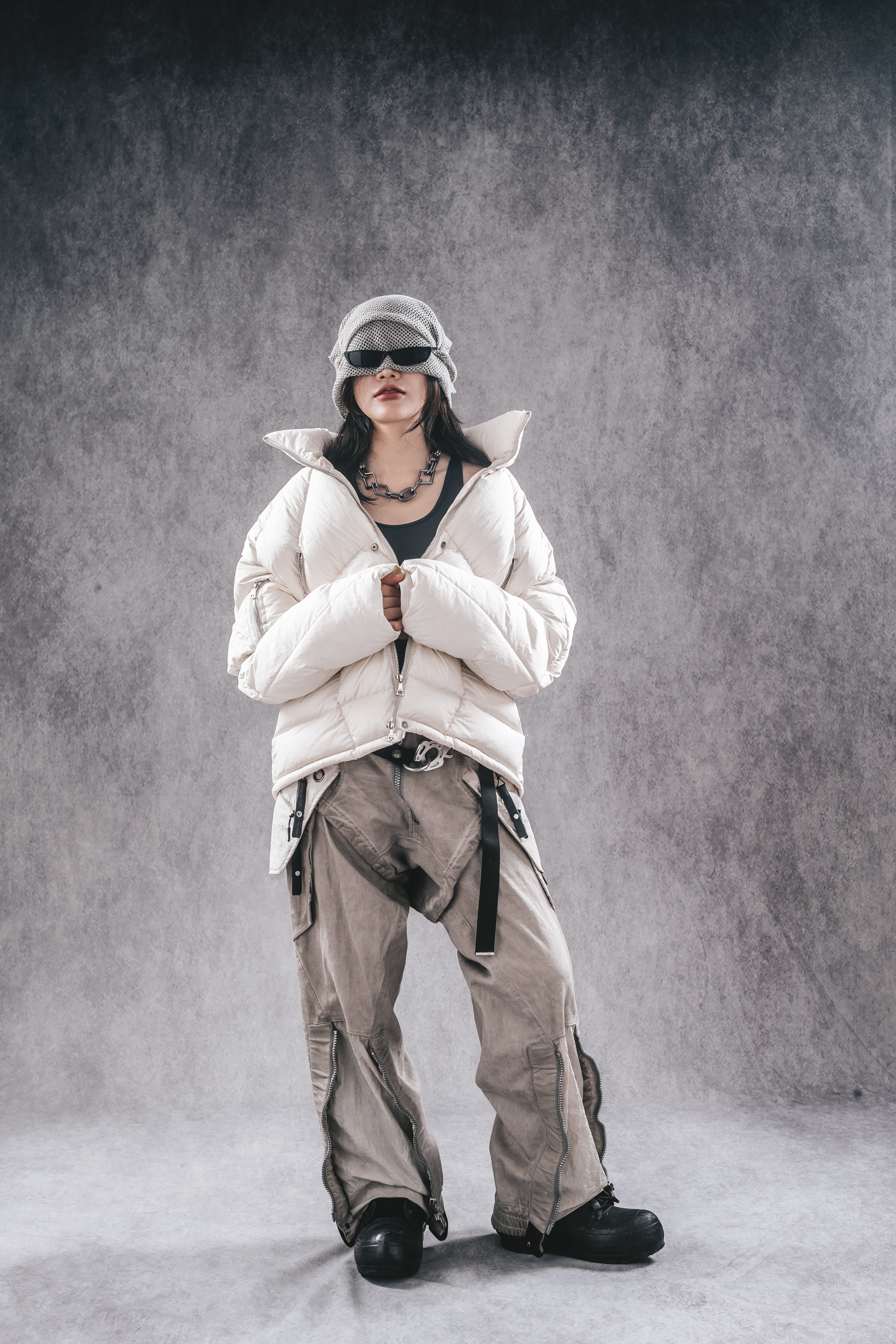 DRKLEI ULTRA-THICK TAILORED PUFFER