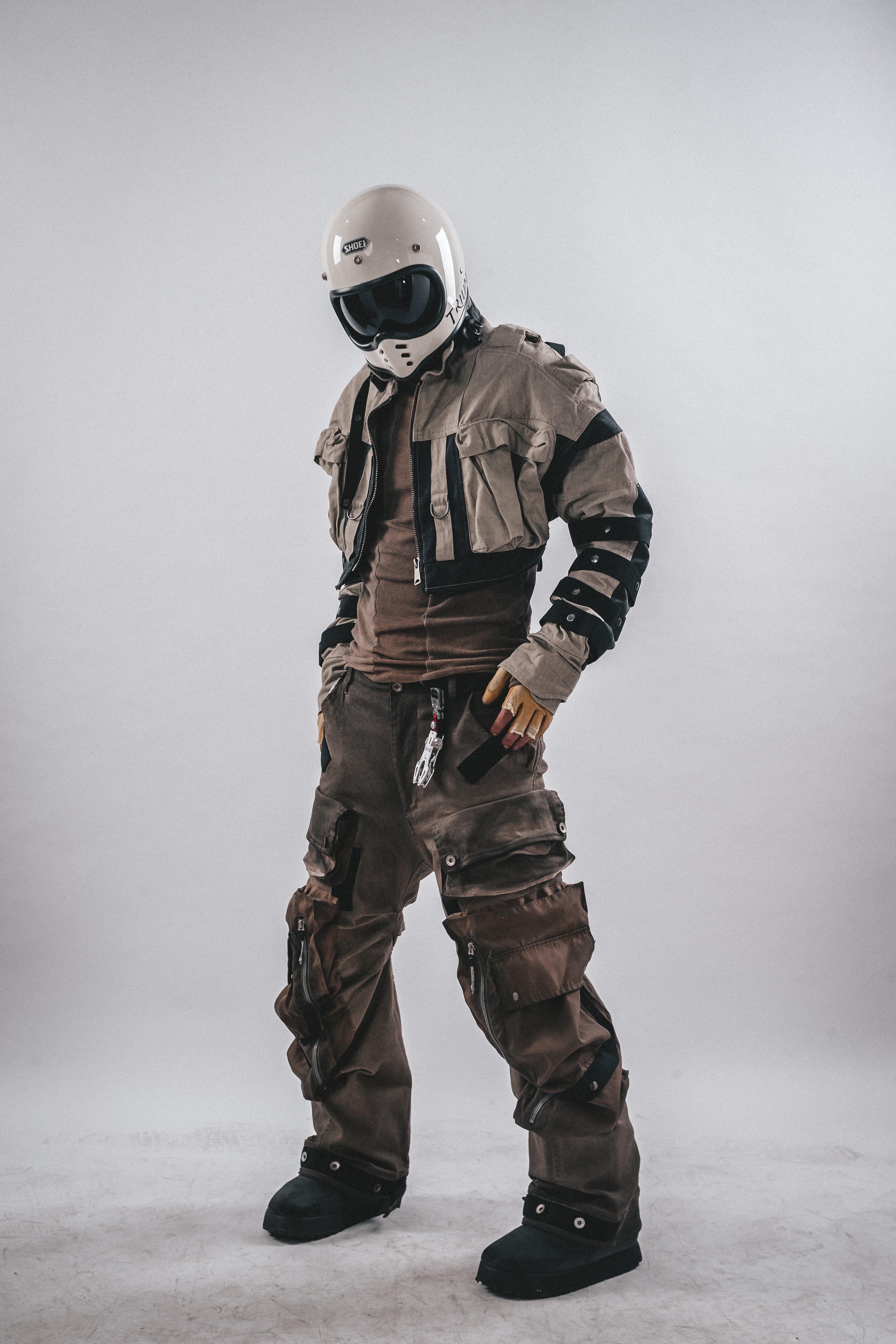 DRKLEI CURVED BLADE PARATROOPER PANTS