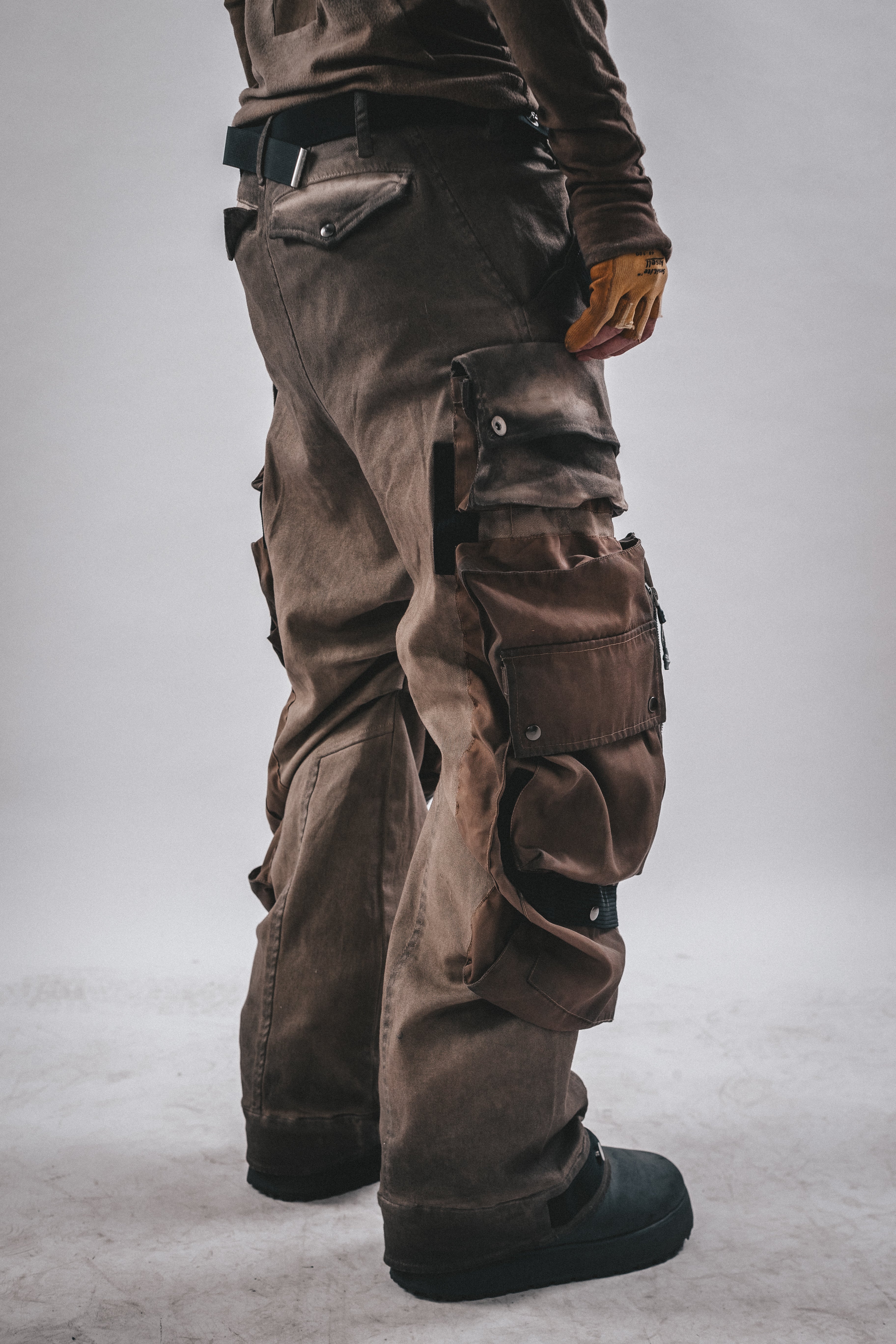 DRKLEI CURVED BLADE PARATROOPER PANTS