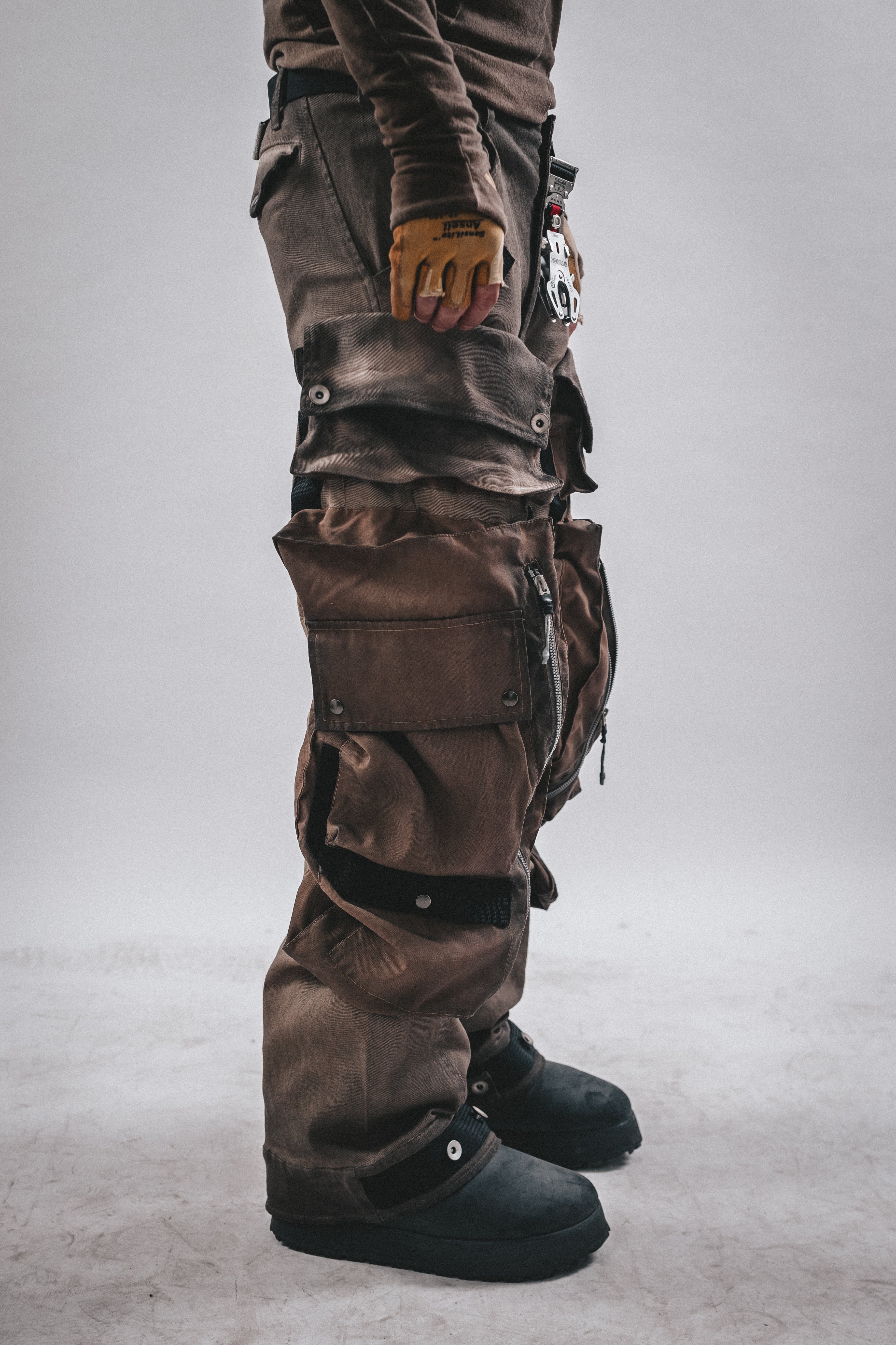 DRKLEI CURVED BLADE PARATROOPER PANTS