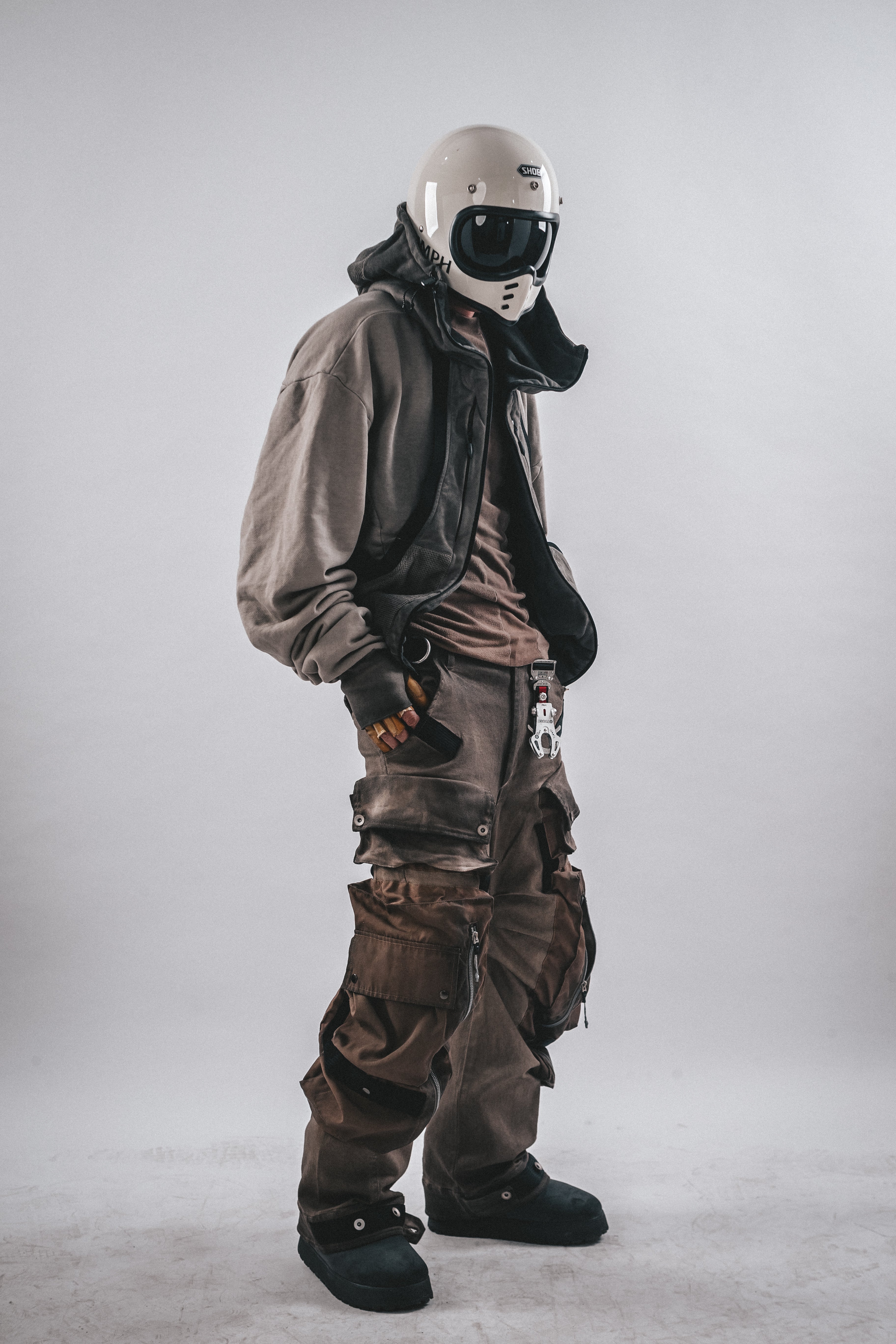 DRKLEI DUNE WASHED GRADIENT HOODIE