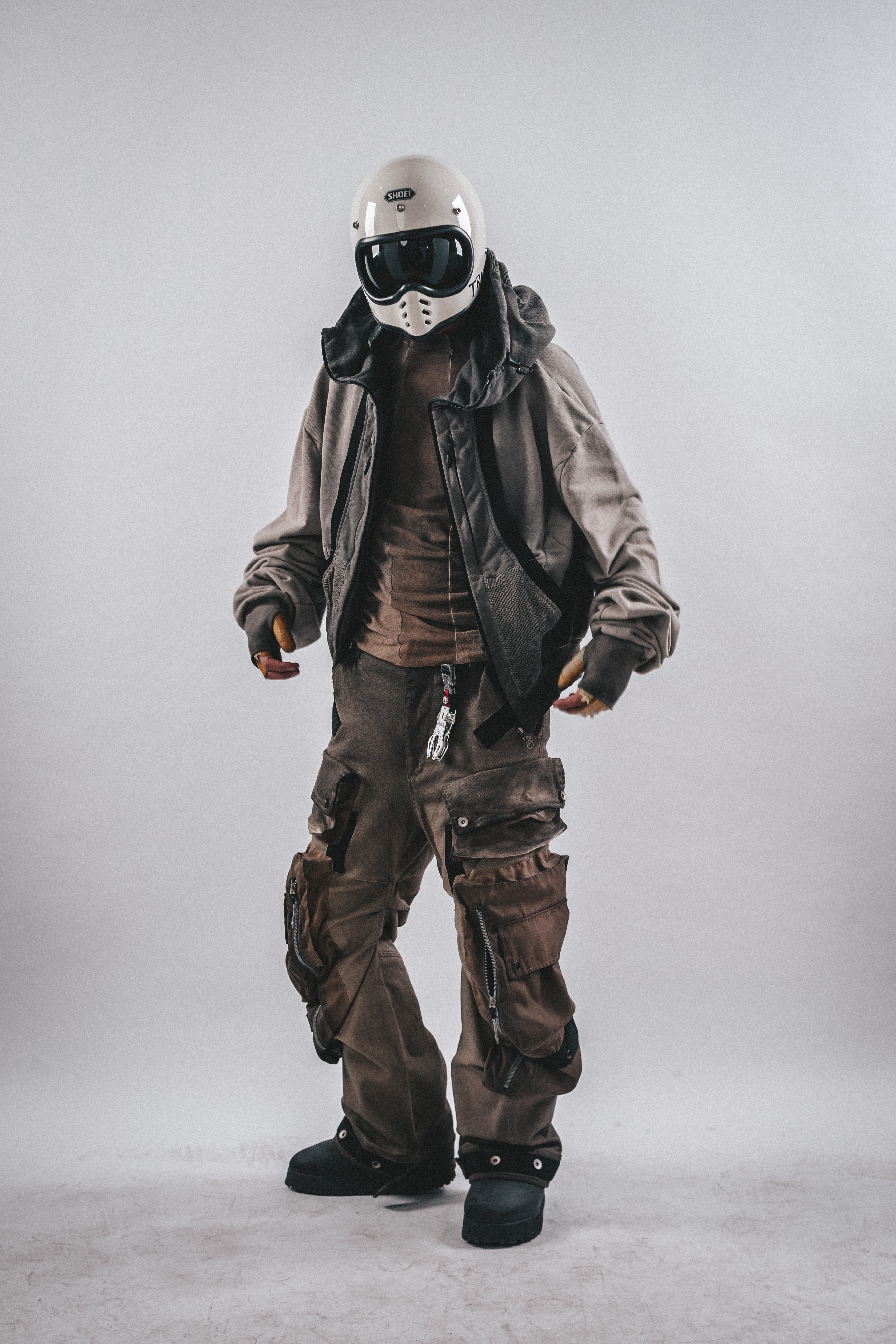 DRKLEI DUNE WASHED GRADIENT HOODIE