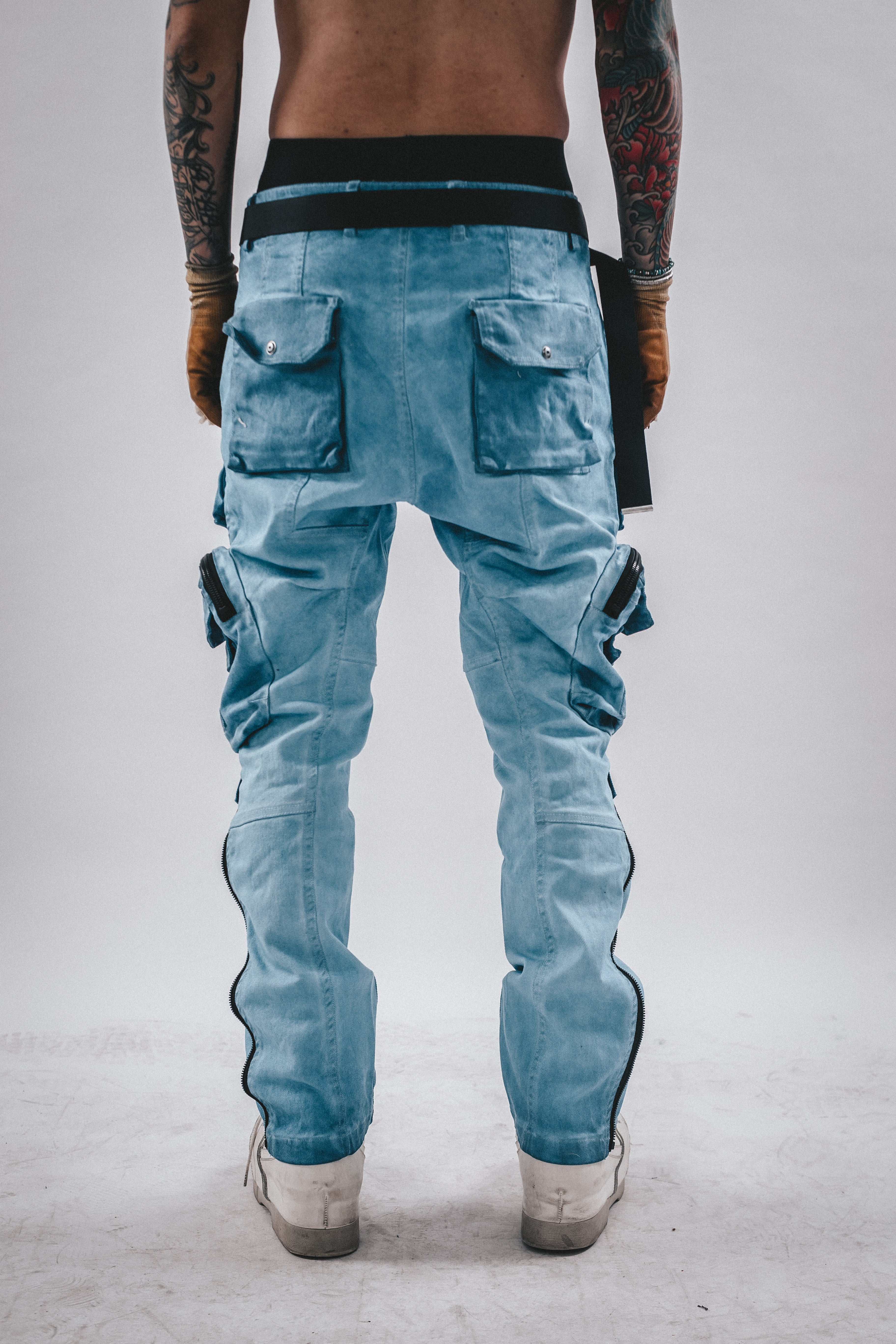 DRKLEI RUINFORM ZIP UTILITY PANTS