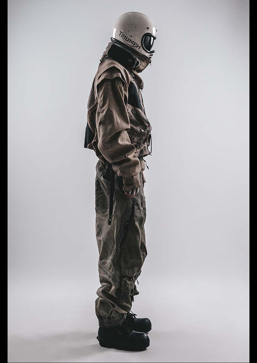 DRKLEI APOC HOODED MESH JACKET