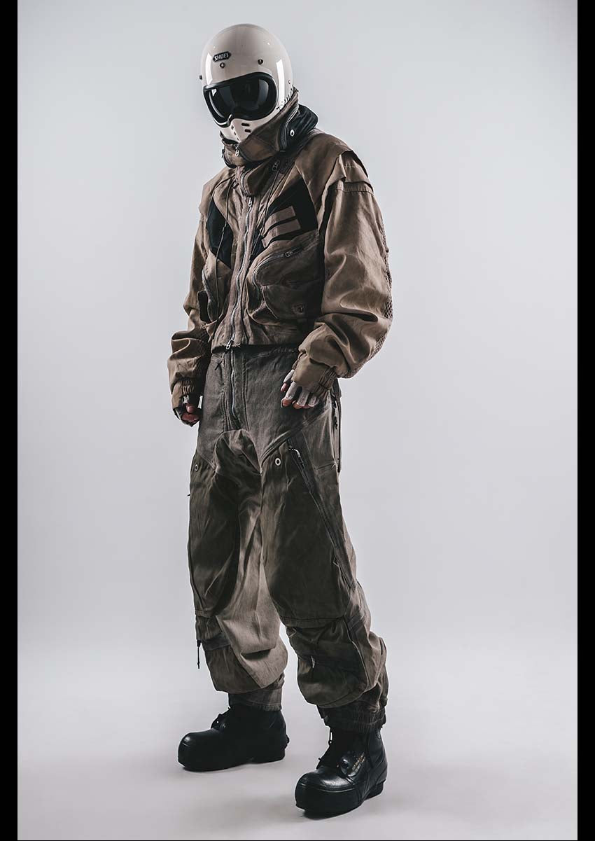 DRKLEI APOC HOODED MESH JACKET