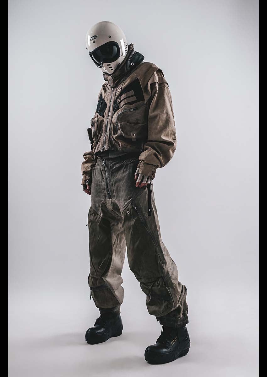 DRKLEI APOC HOODED MESH JACKET