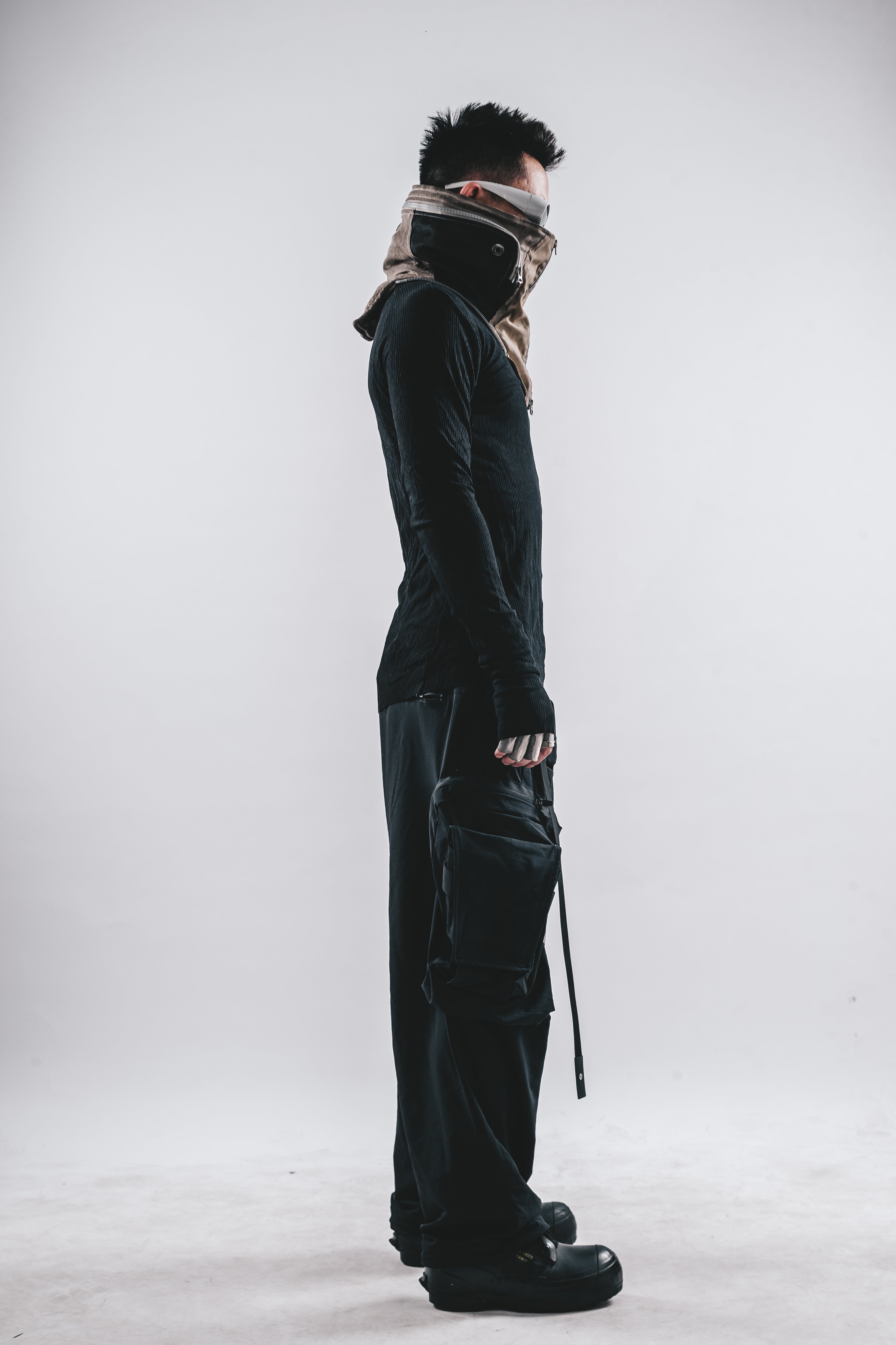 DRKLEI UTILITY WIDE CARGO PANTS