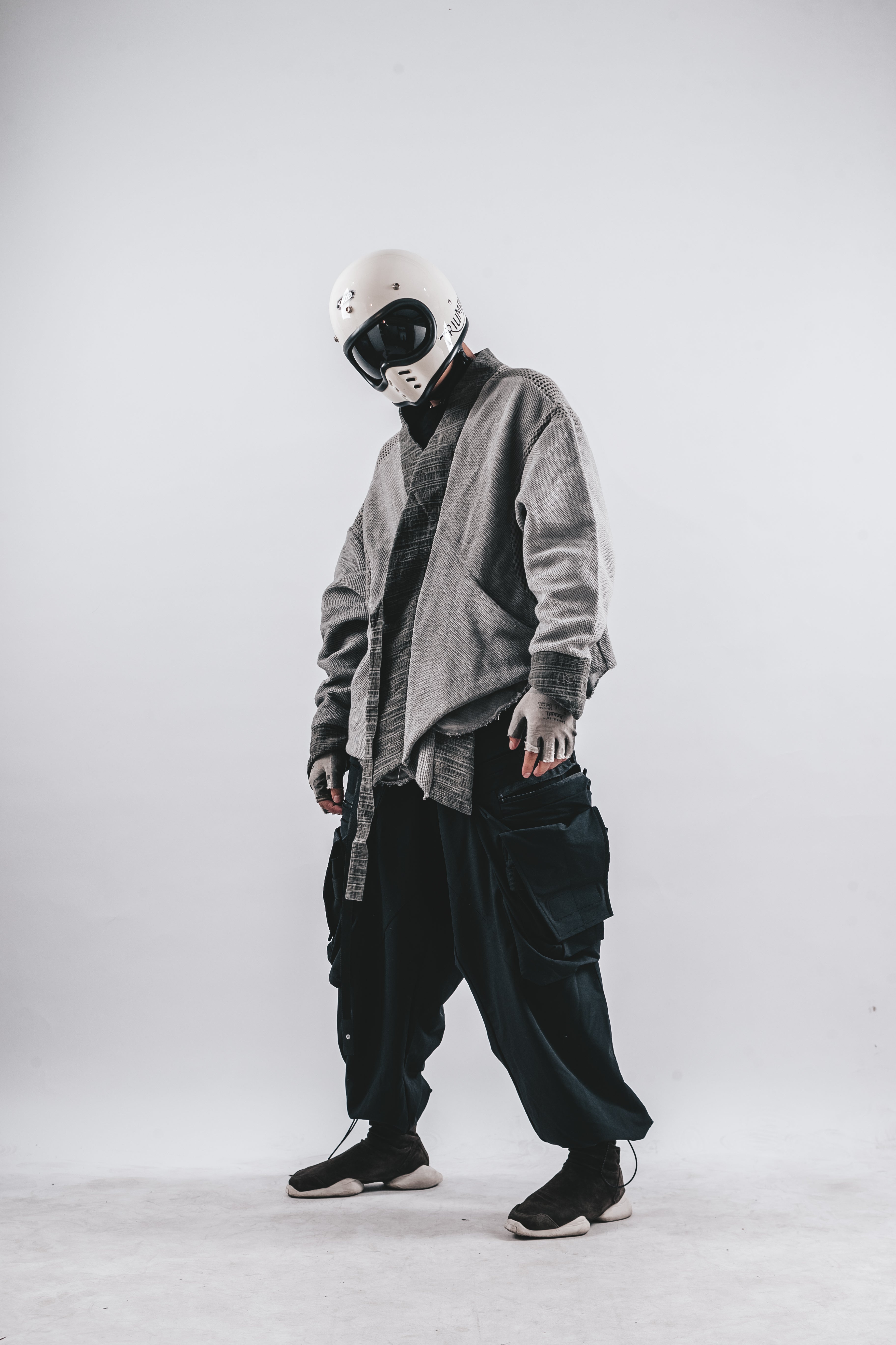 DRKLEI TRIBAL WASHED ROBE SWEATSHIRT