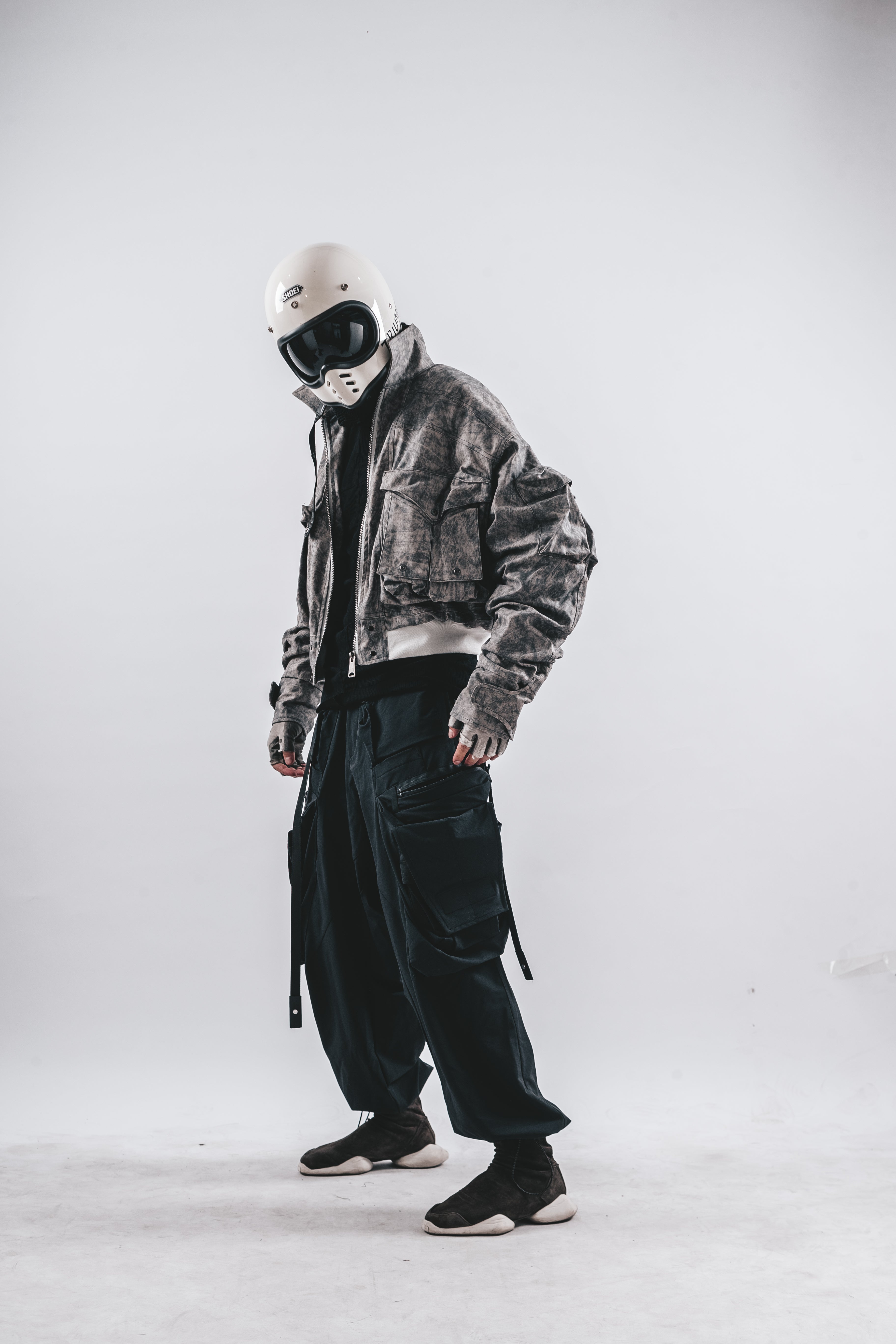 DRKLEI UTILITY MA-1 CARGO JACKET