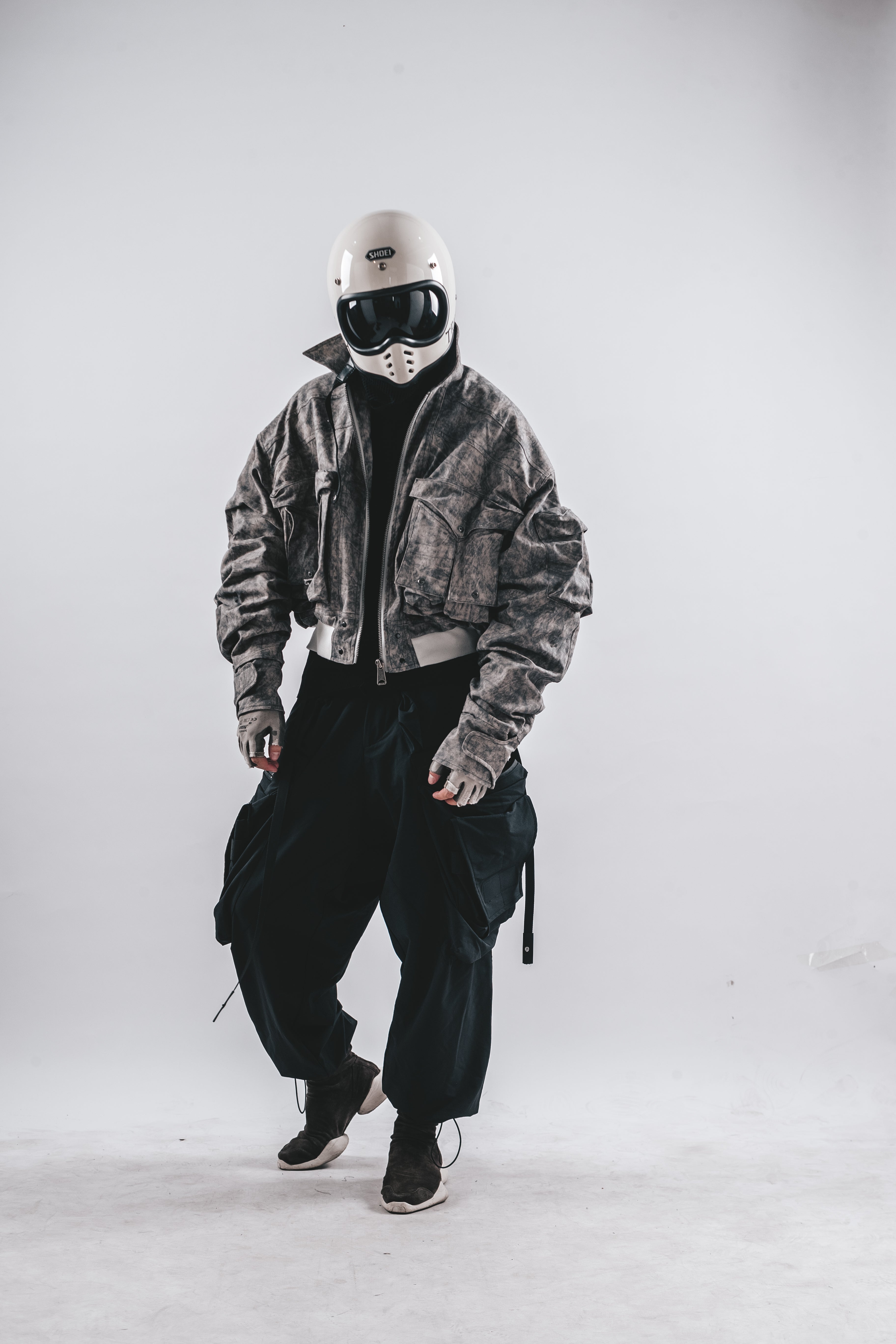 DRKLEI UTILITY MA-1 CARGO JACKET