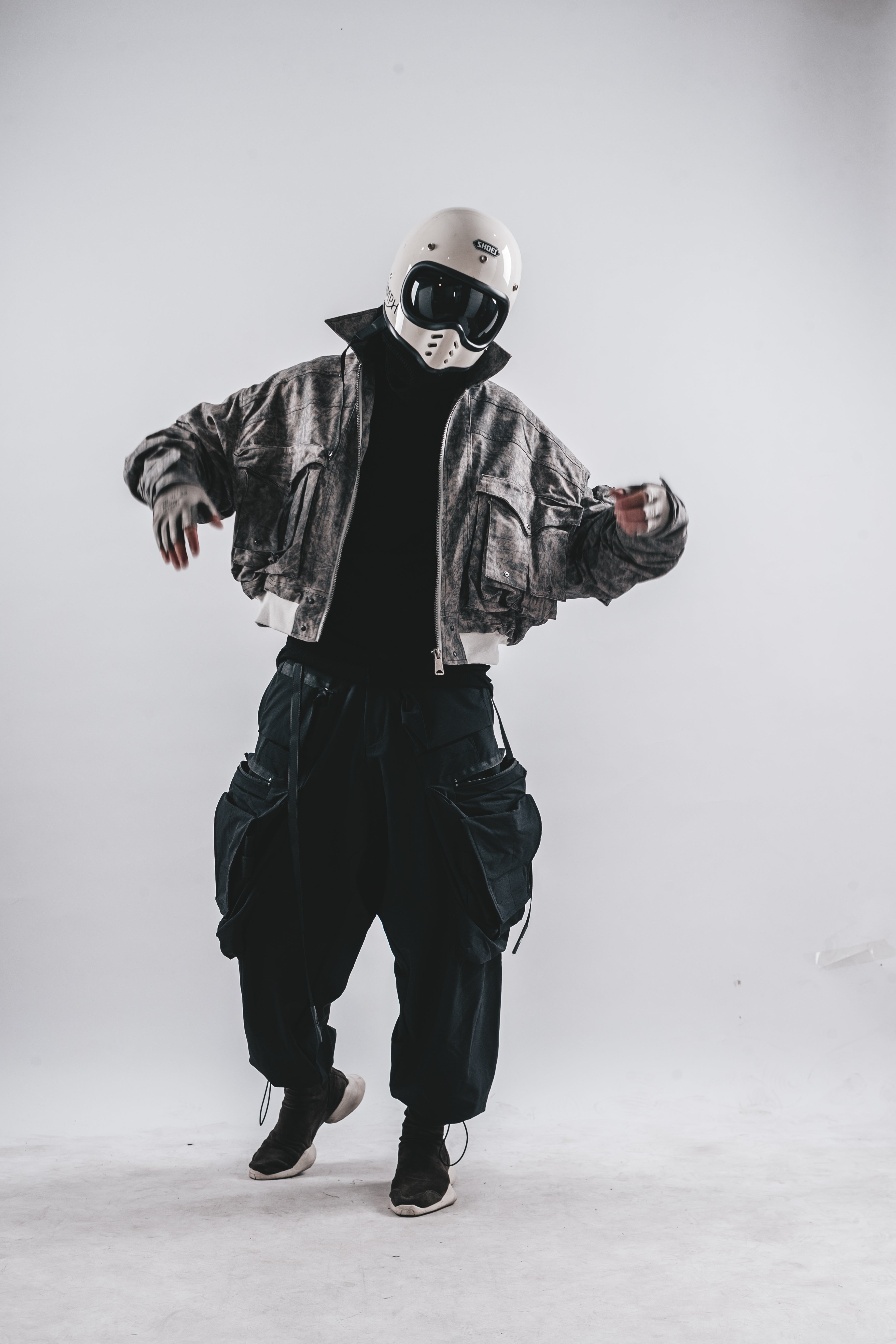 DRKLEI UTILITY MA-1 CARGO JACKET