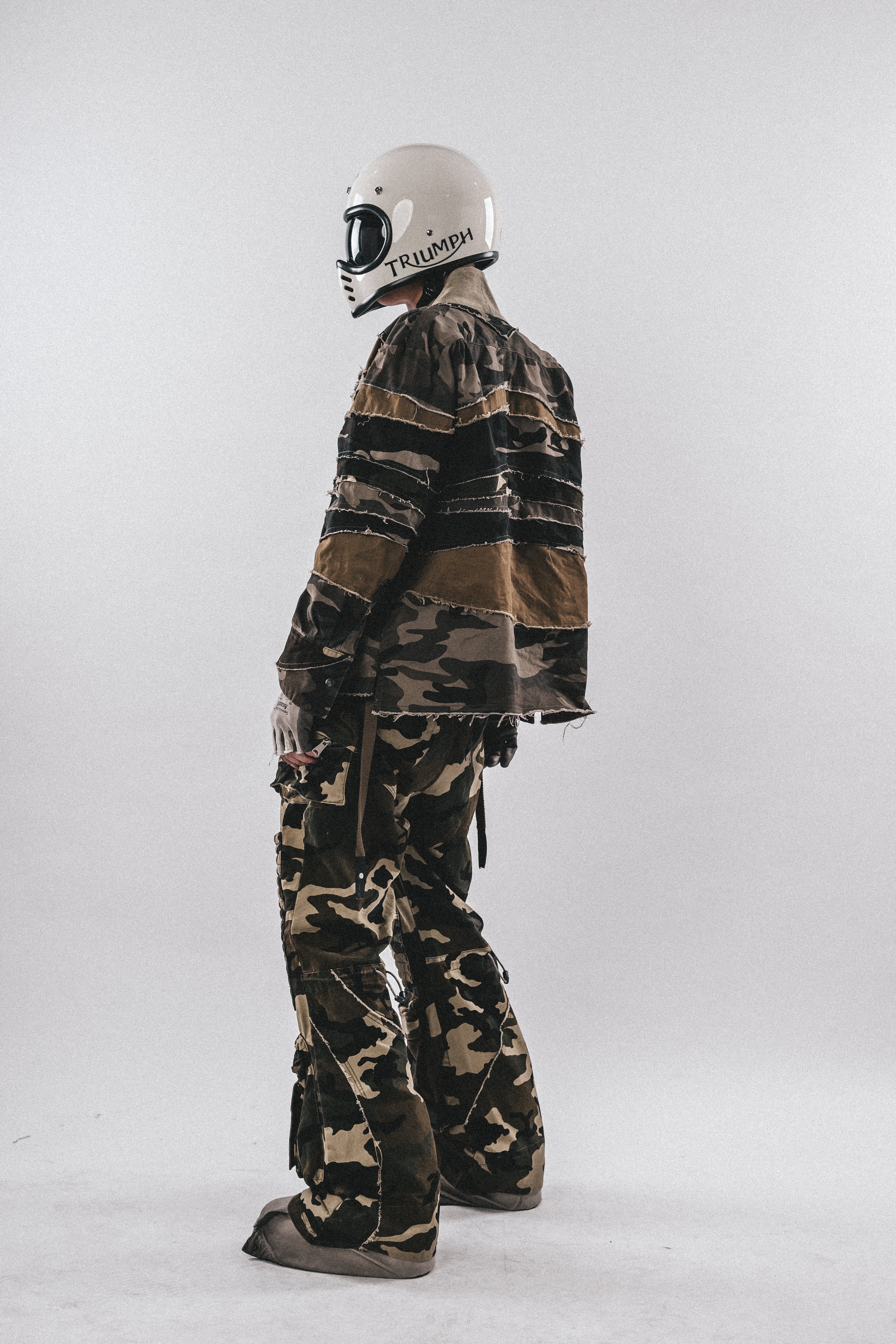 Patchwork Camouflage Custom Shirt