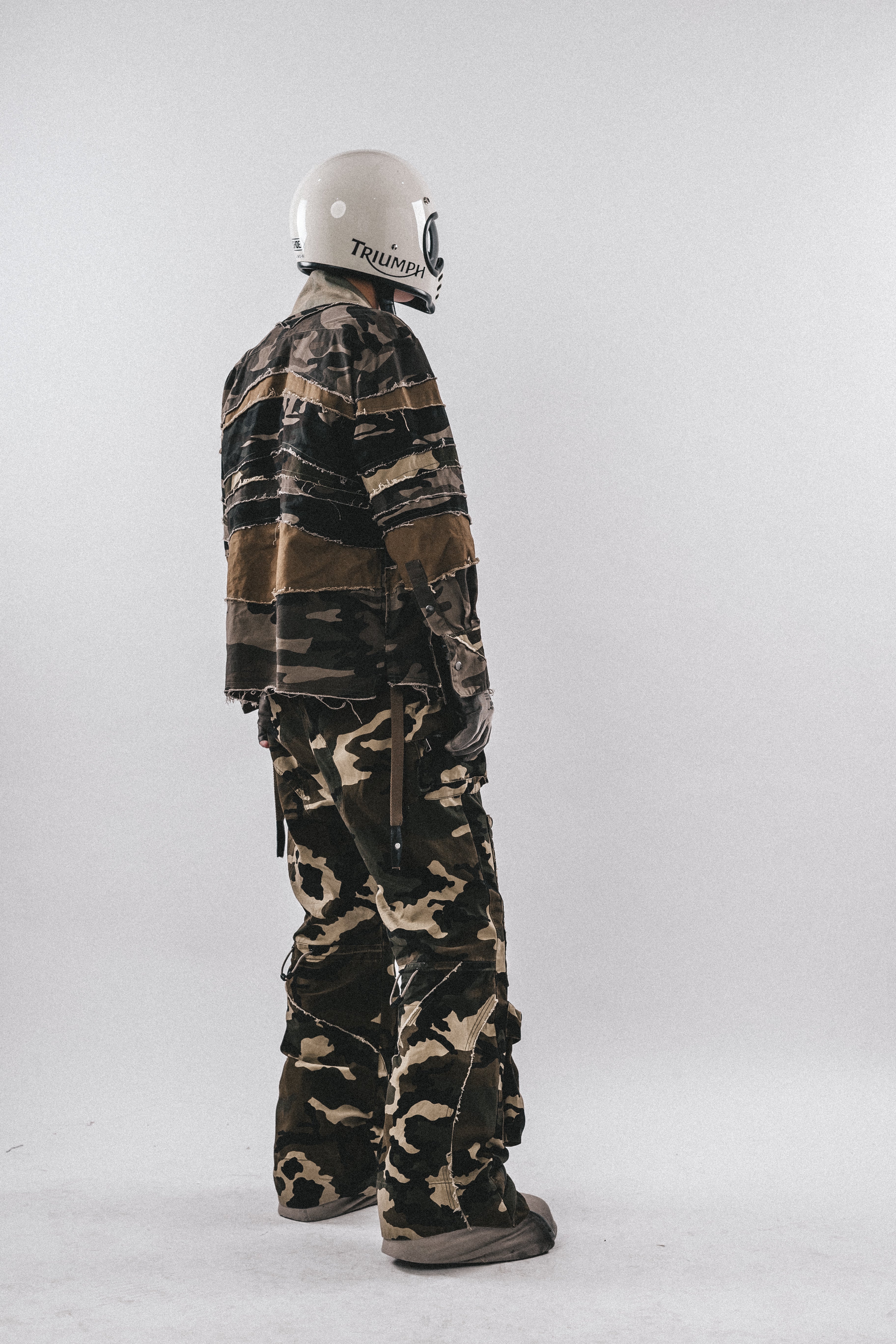 Patchwork Camouflage Custom Shirt