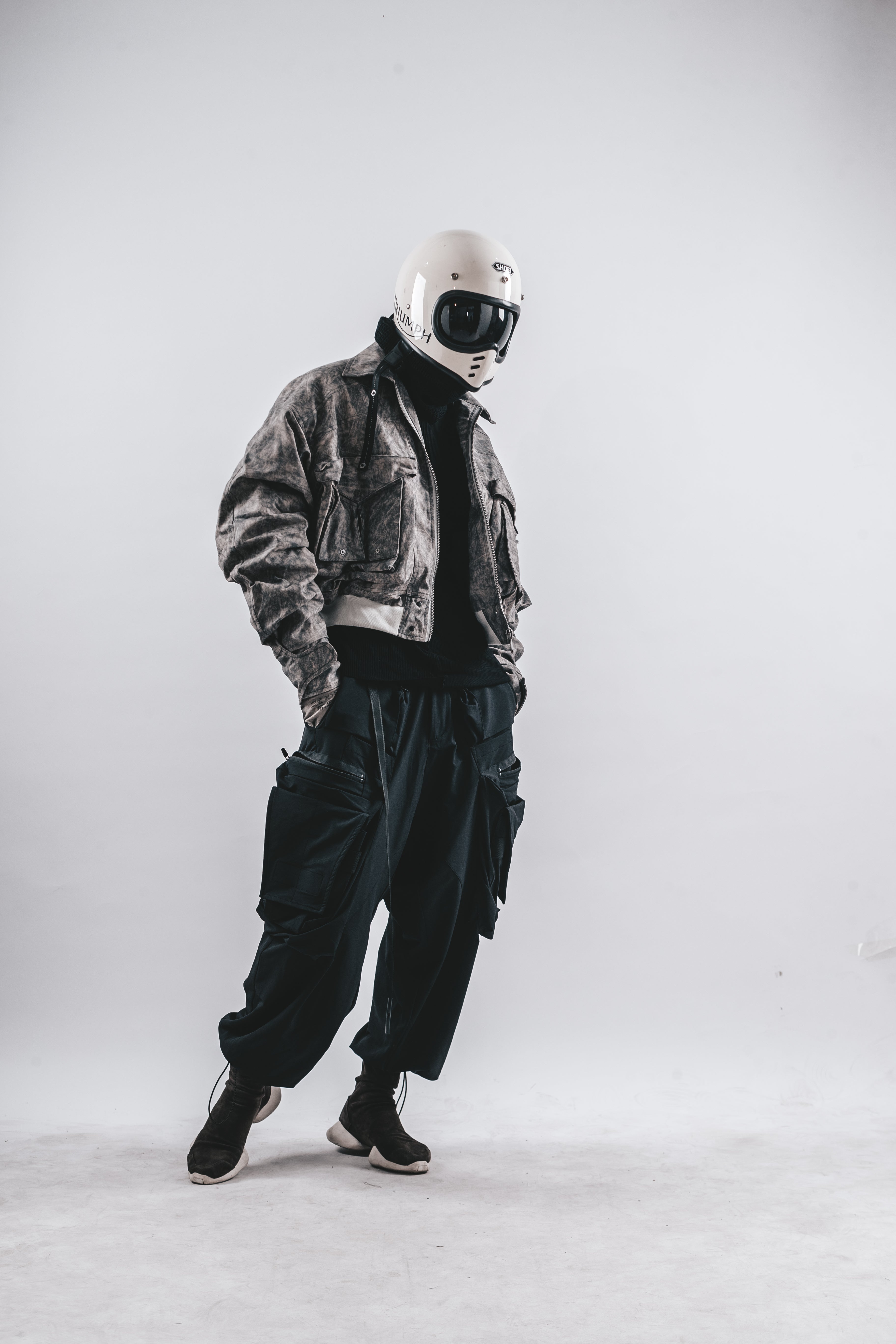 DRKLEI UTILITY MA-1 CARGO JACKET