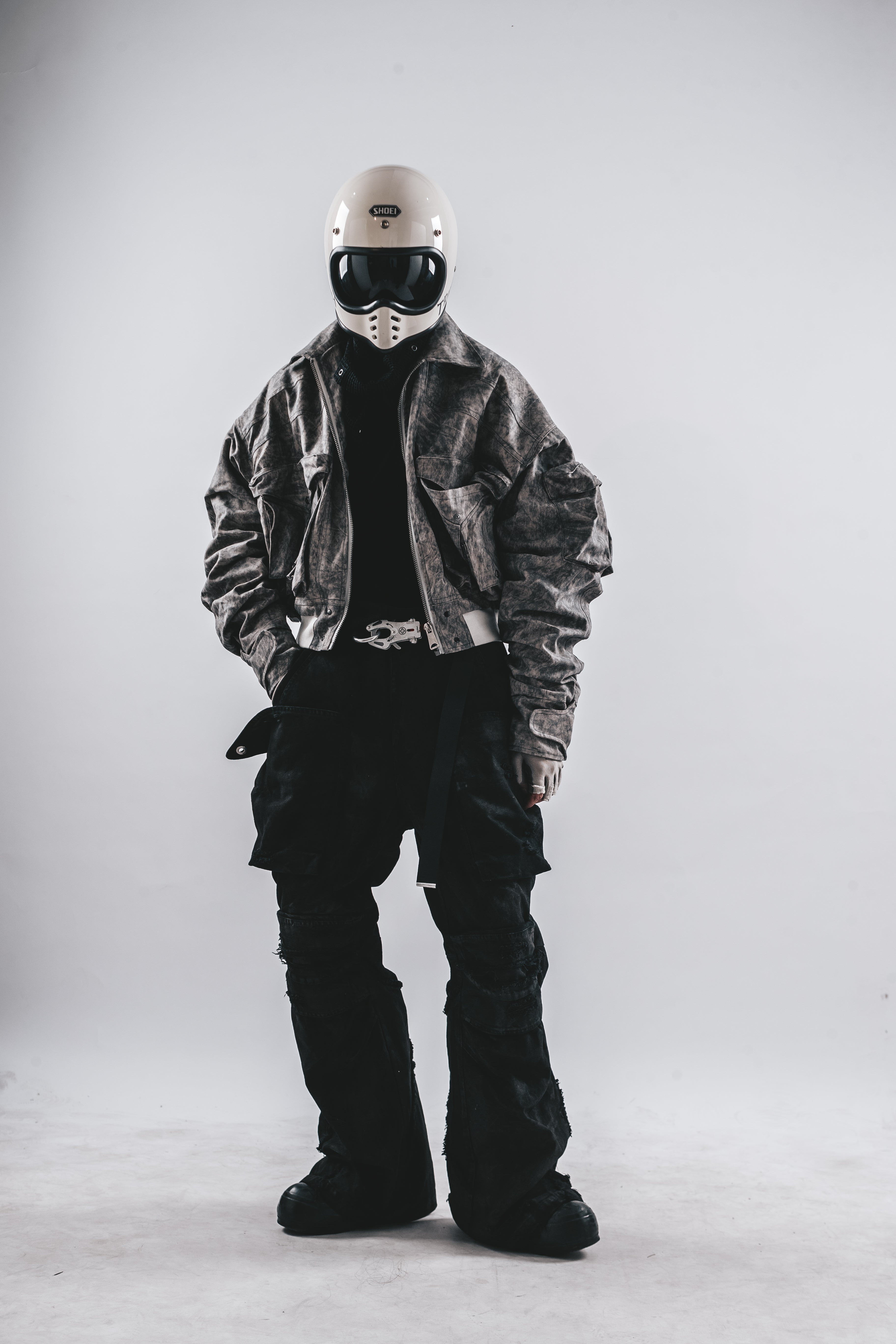 DRKLEI UTILITY MA-1 CARGO JACKET