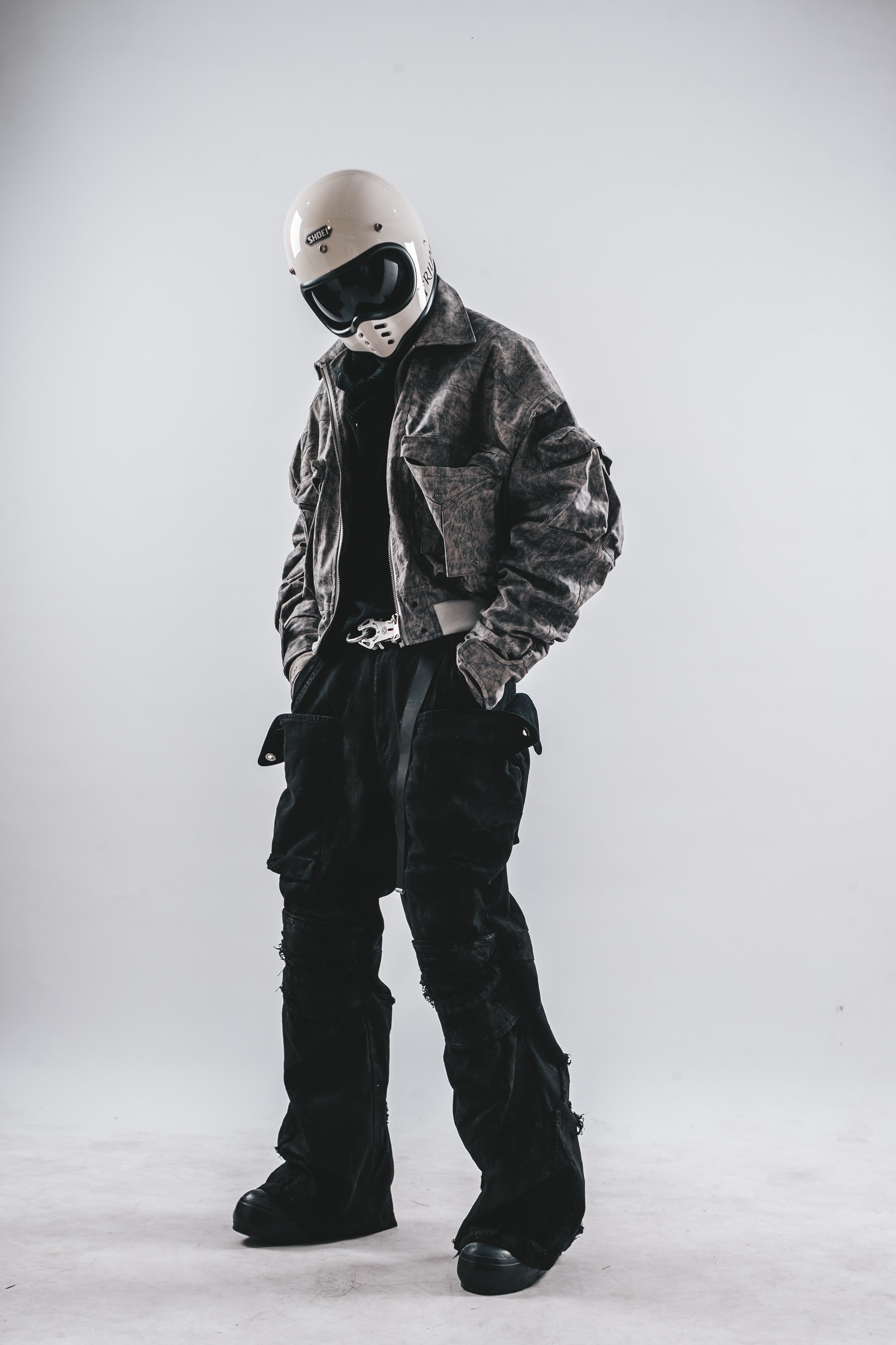 DRKLEI UTILITY MA-1 CARGO JACKET