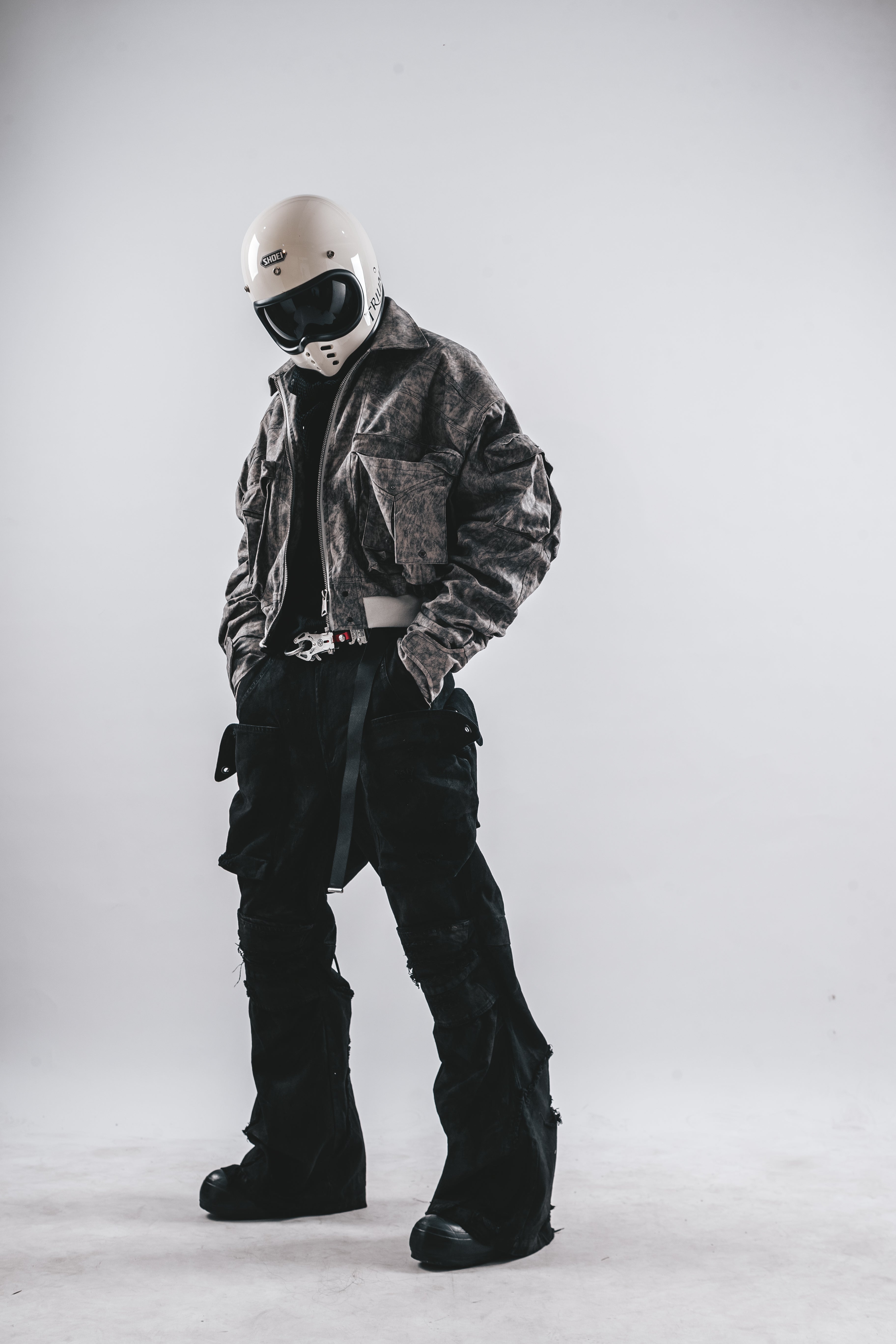 DRKLEI UTILITY MA-1 CARGO JACKET