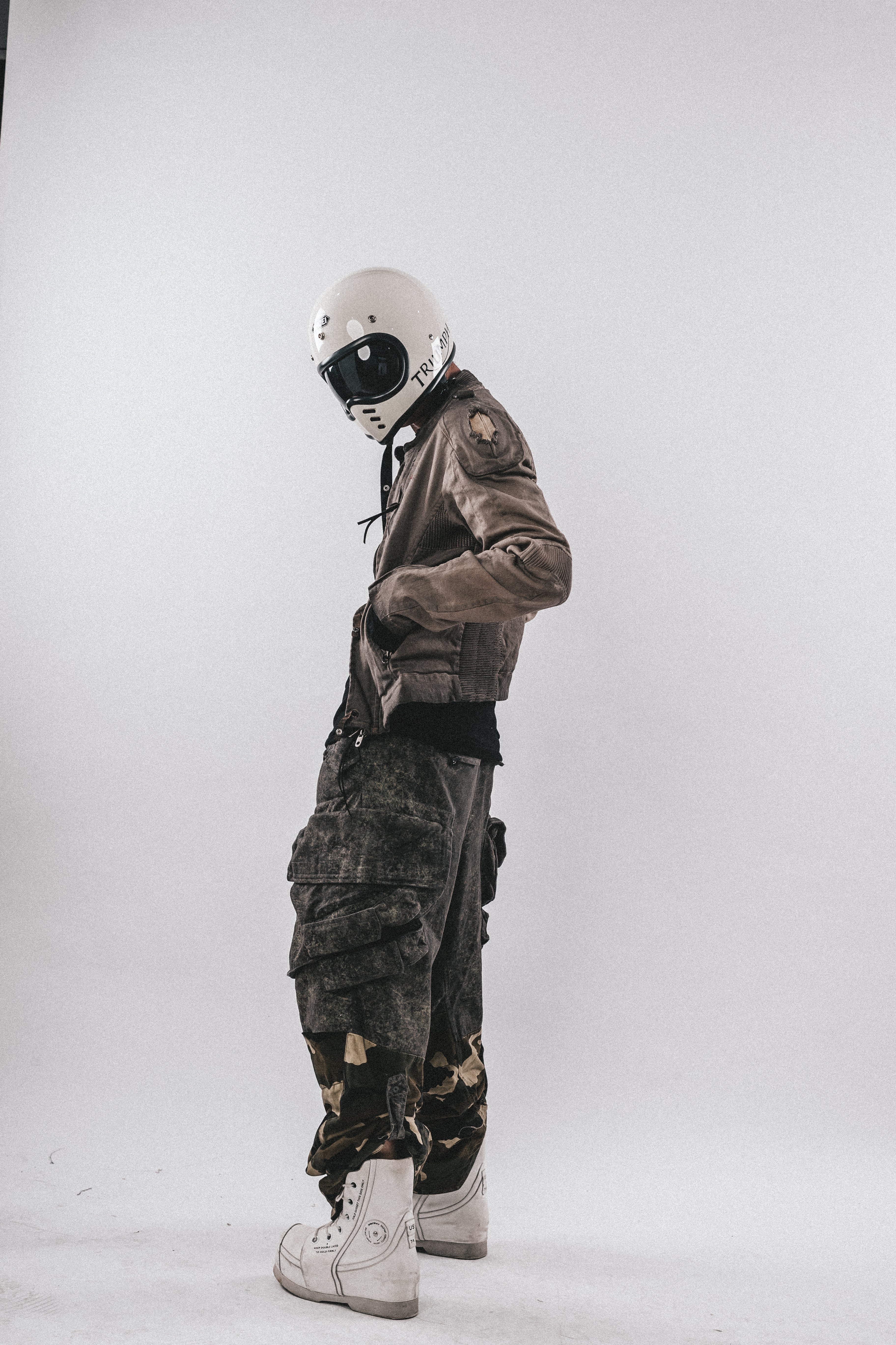 Worn Out Biker Jacket