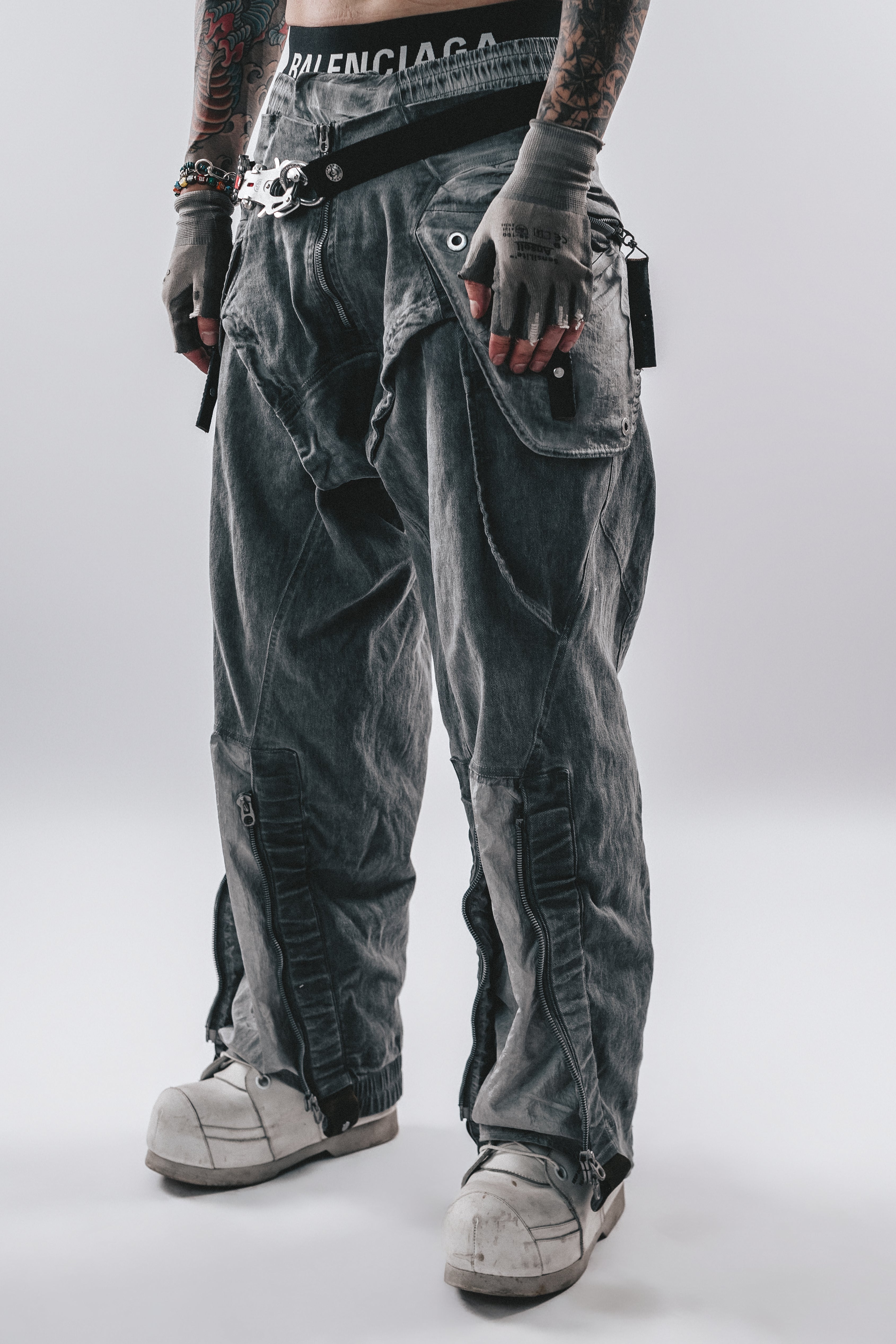 DARKCORE RUIN WIDEFIELD UTILITY PANTS