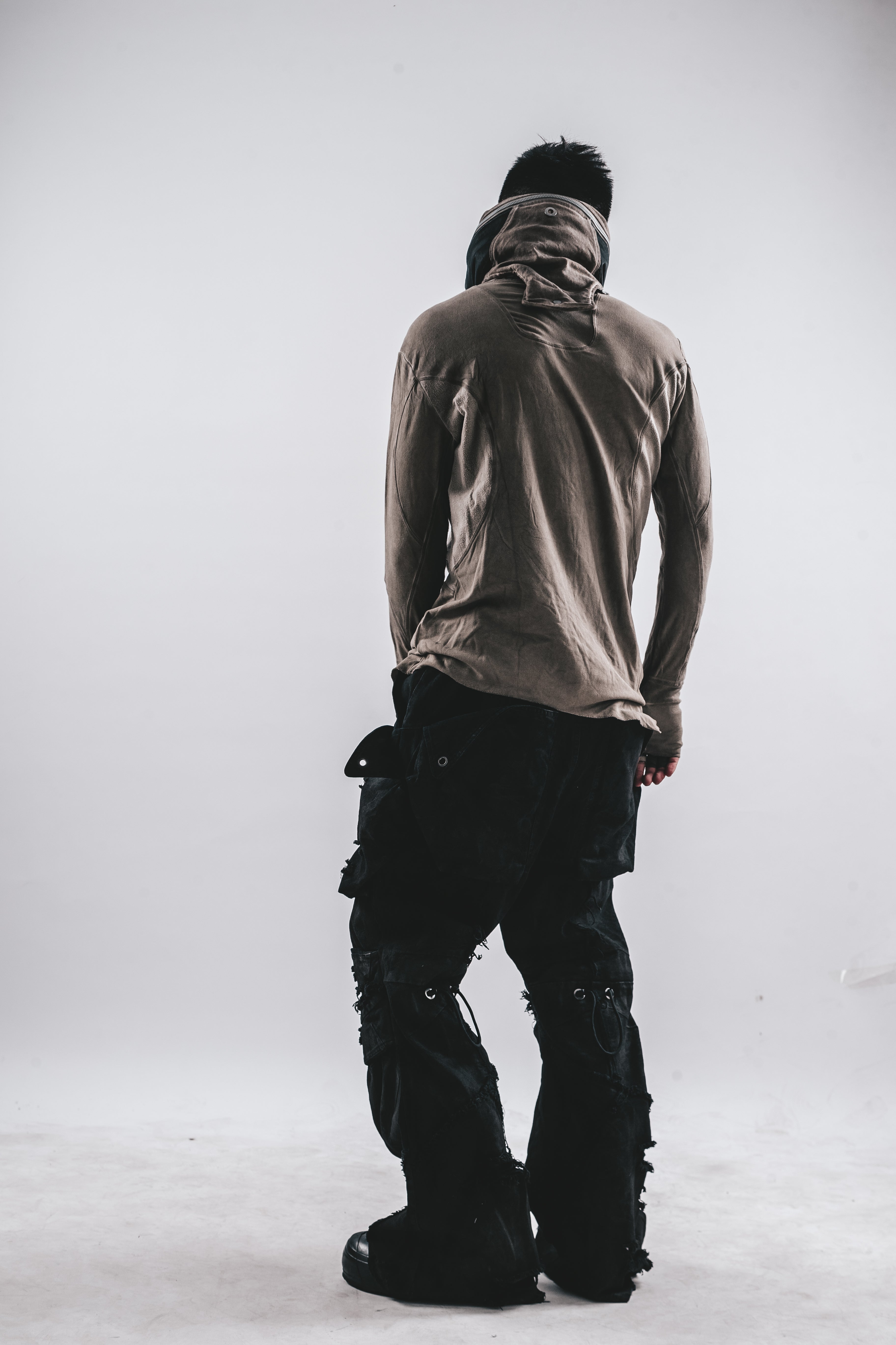 DRKLEI WASHED PATCHED LONG TEE