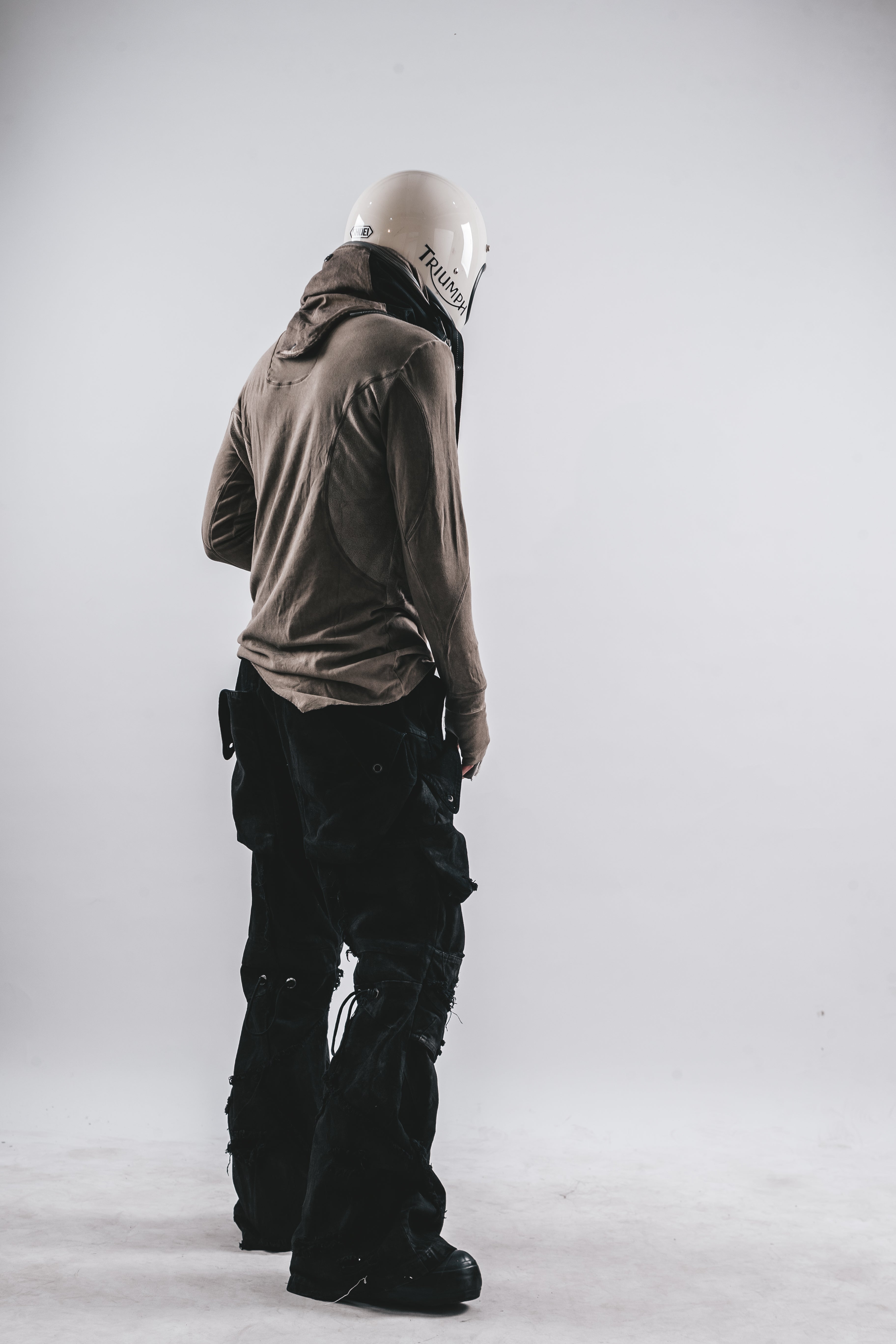 DRKLEI WASHED PATCHED LONG TEE