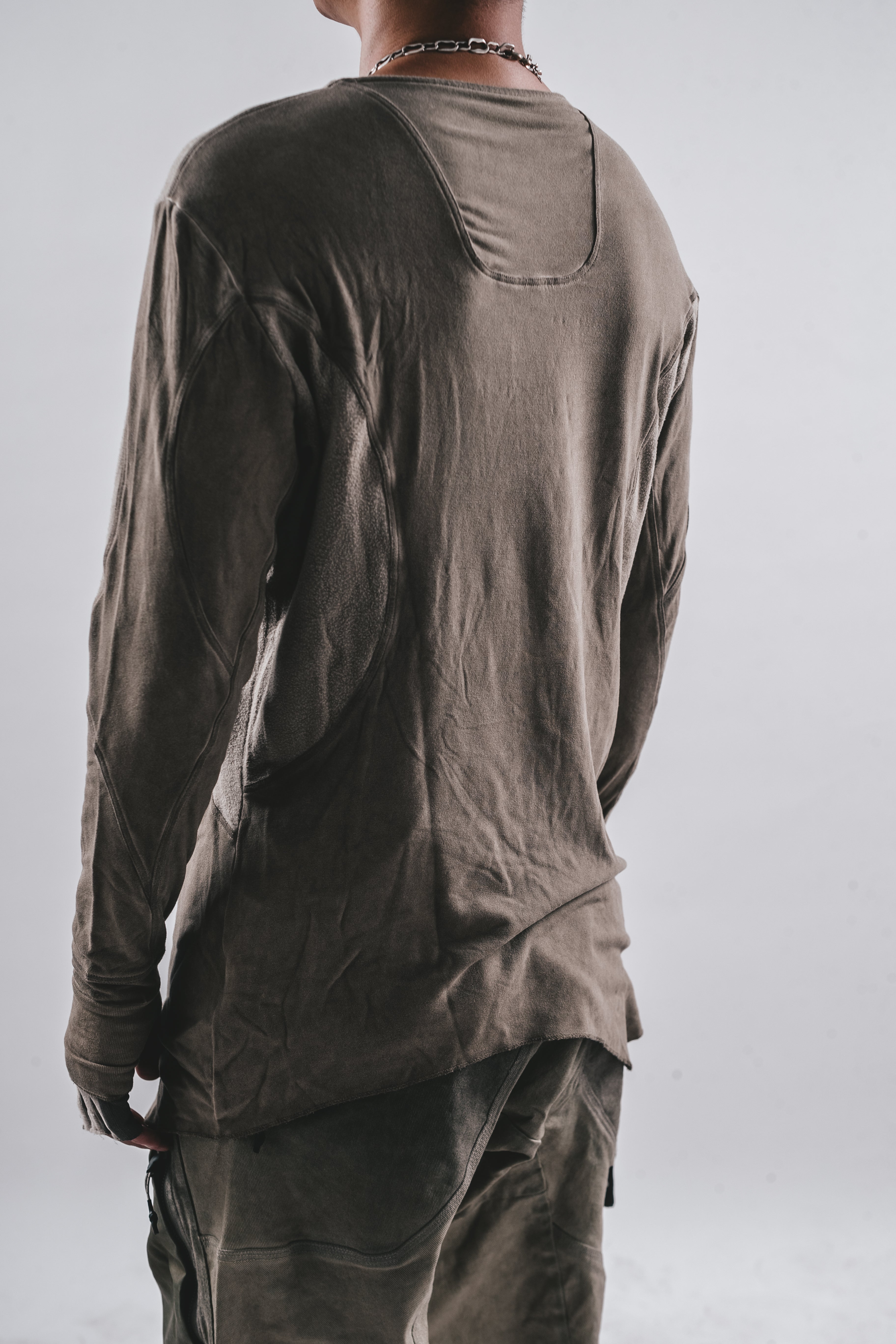 DRKLEI WASHED PATCHED LONG TEE