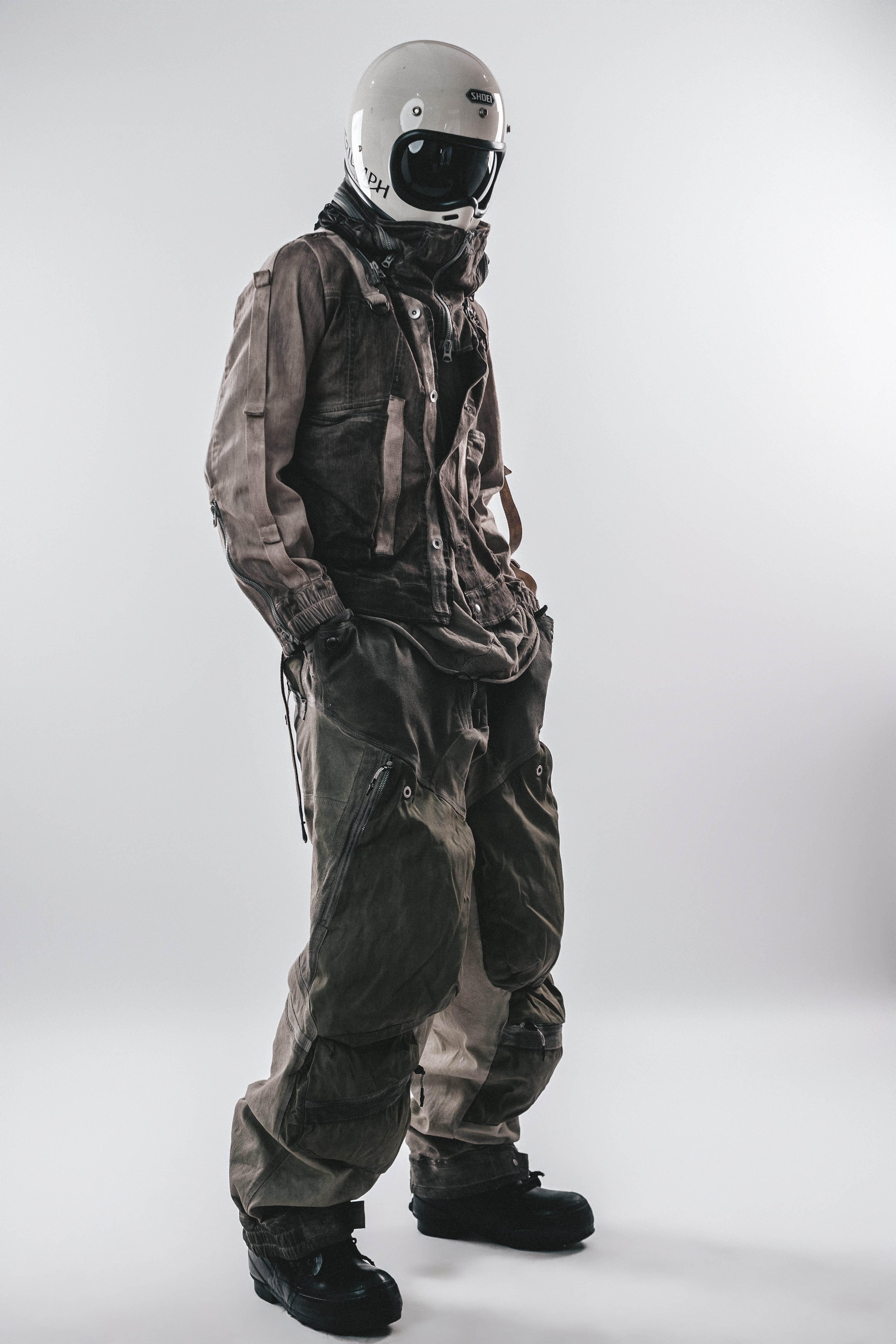 DRKLEI 3D CARGO FUSED PANTS