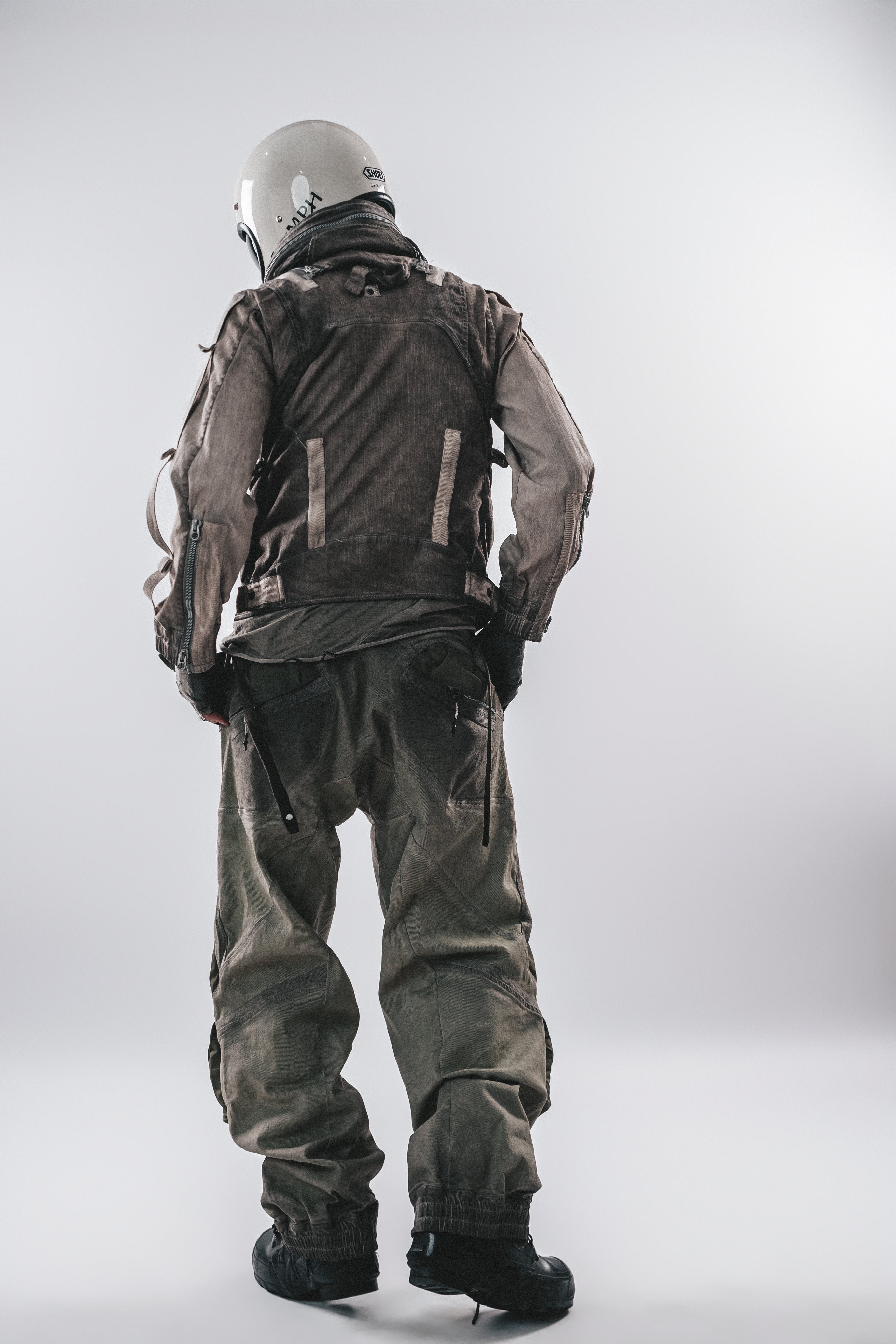 DRKLEI 3D CARGO FUSED PANTS