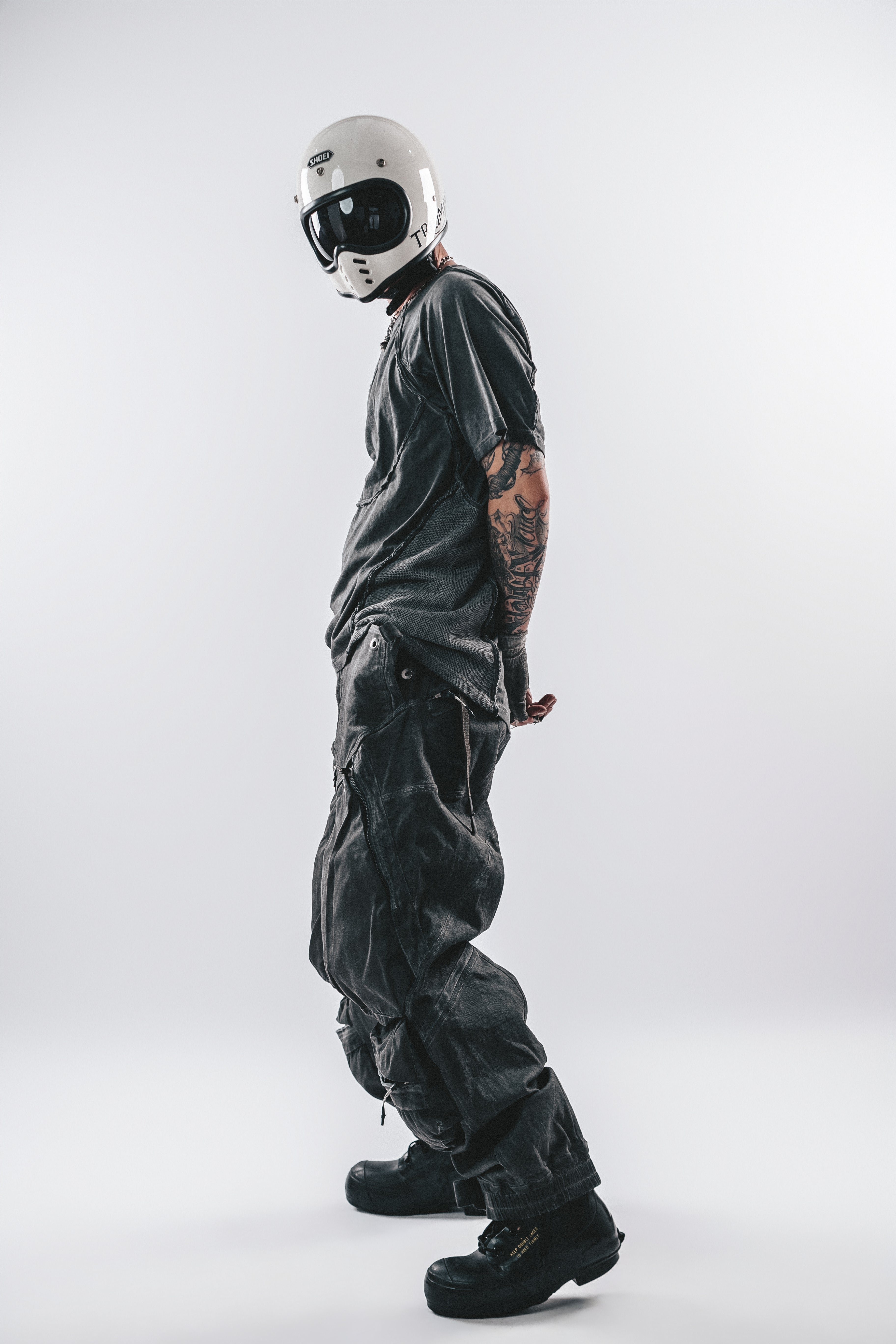 DRKLEI 3D CARGO FUSED PANTS