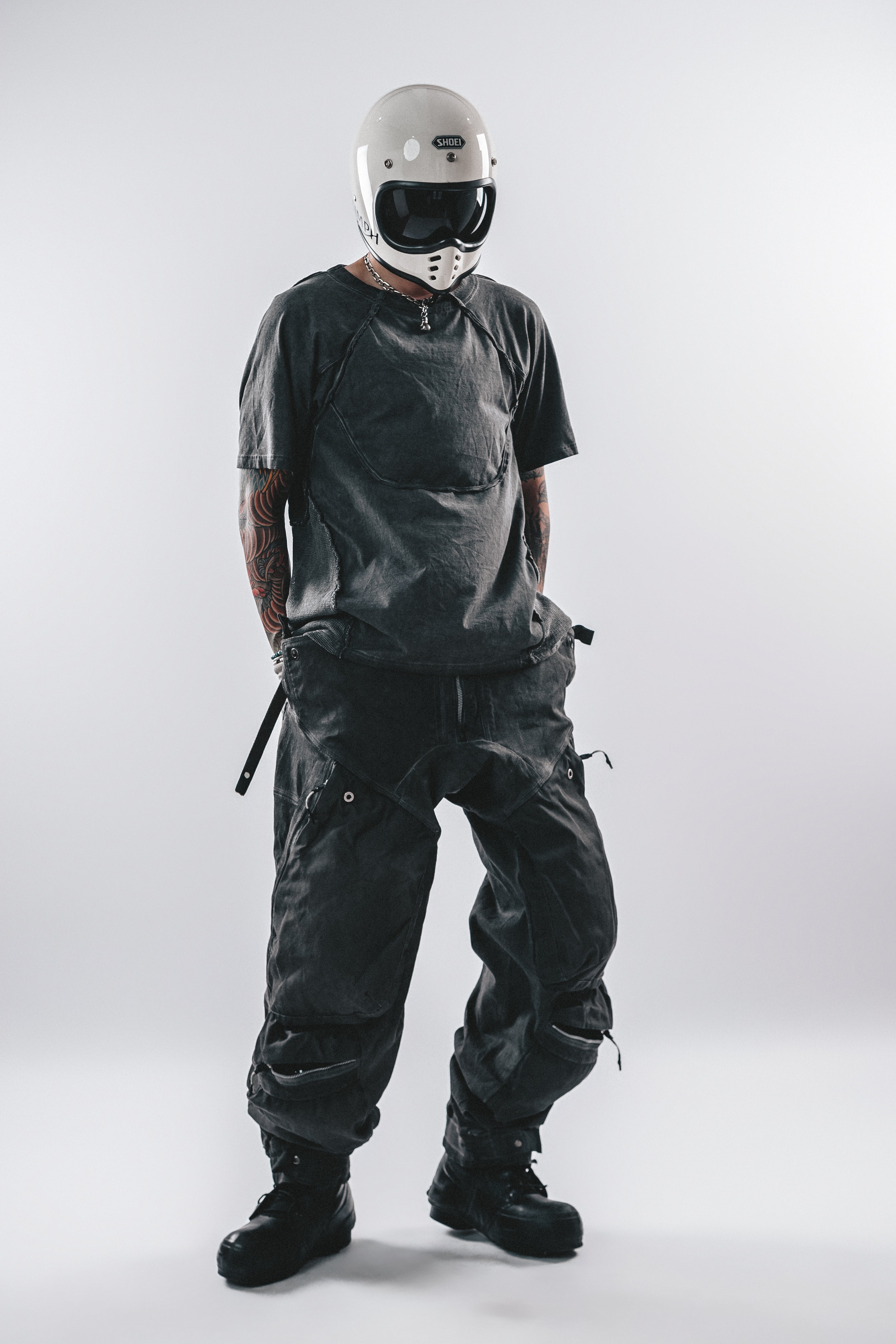 DRKLEI 3D CARGO FUSED PANTS