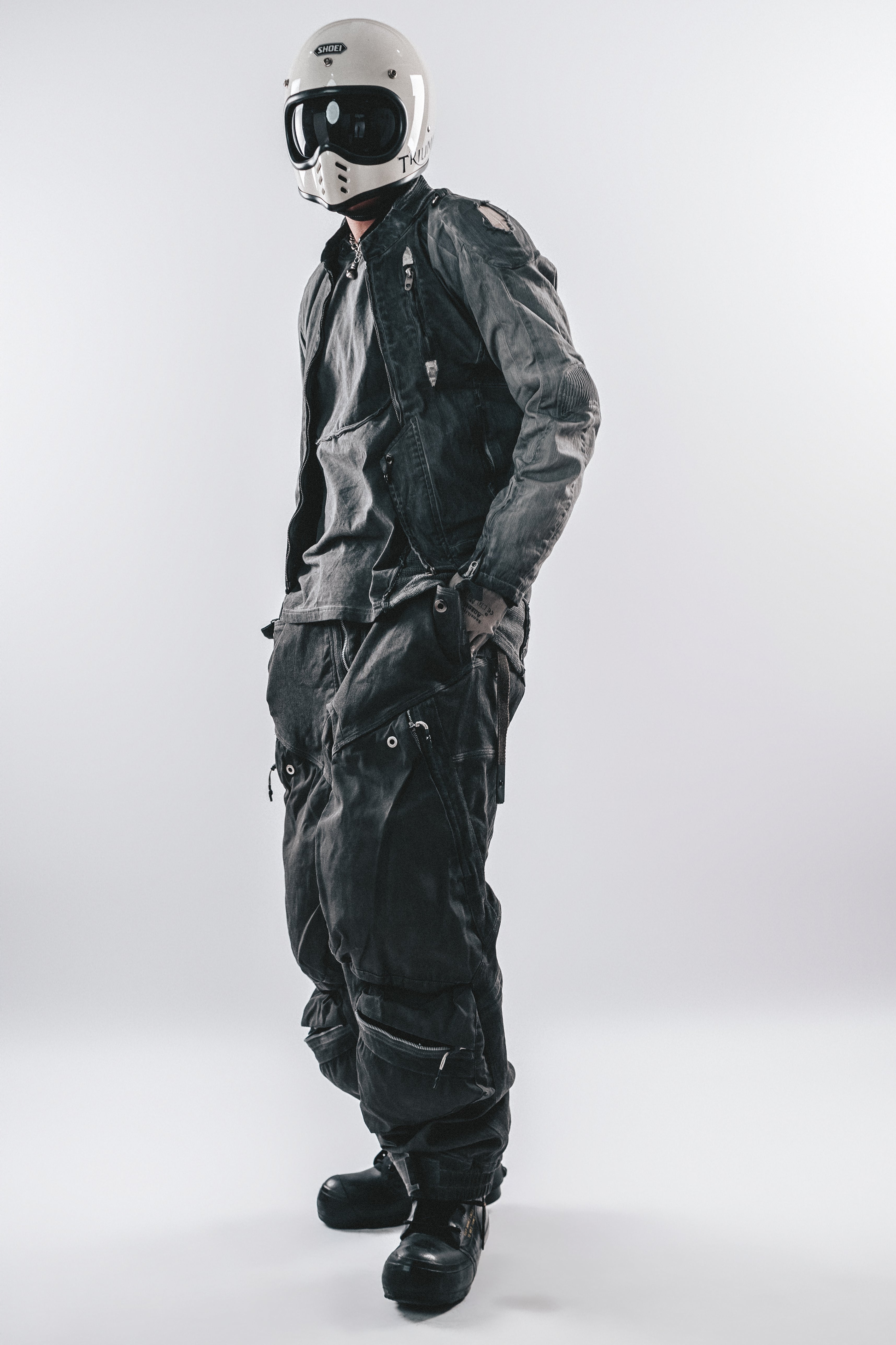 DRKLEI 3D CARGO FUSED PANTS