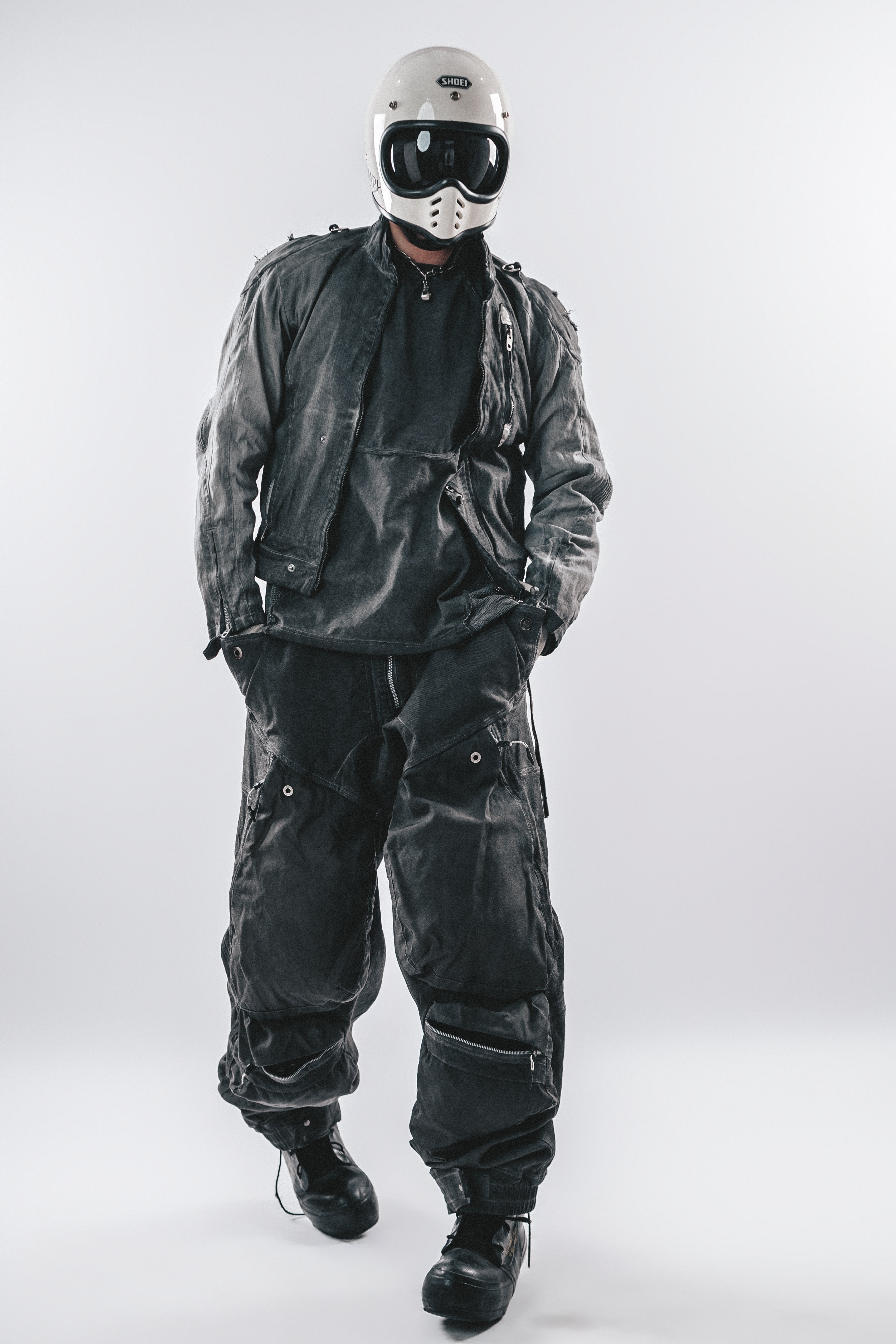 DRKLEI 3D CARGO FUSED PANTS