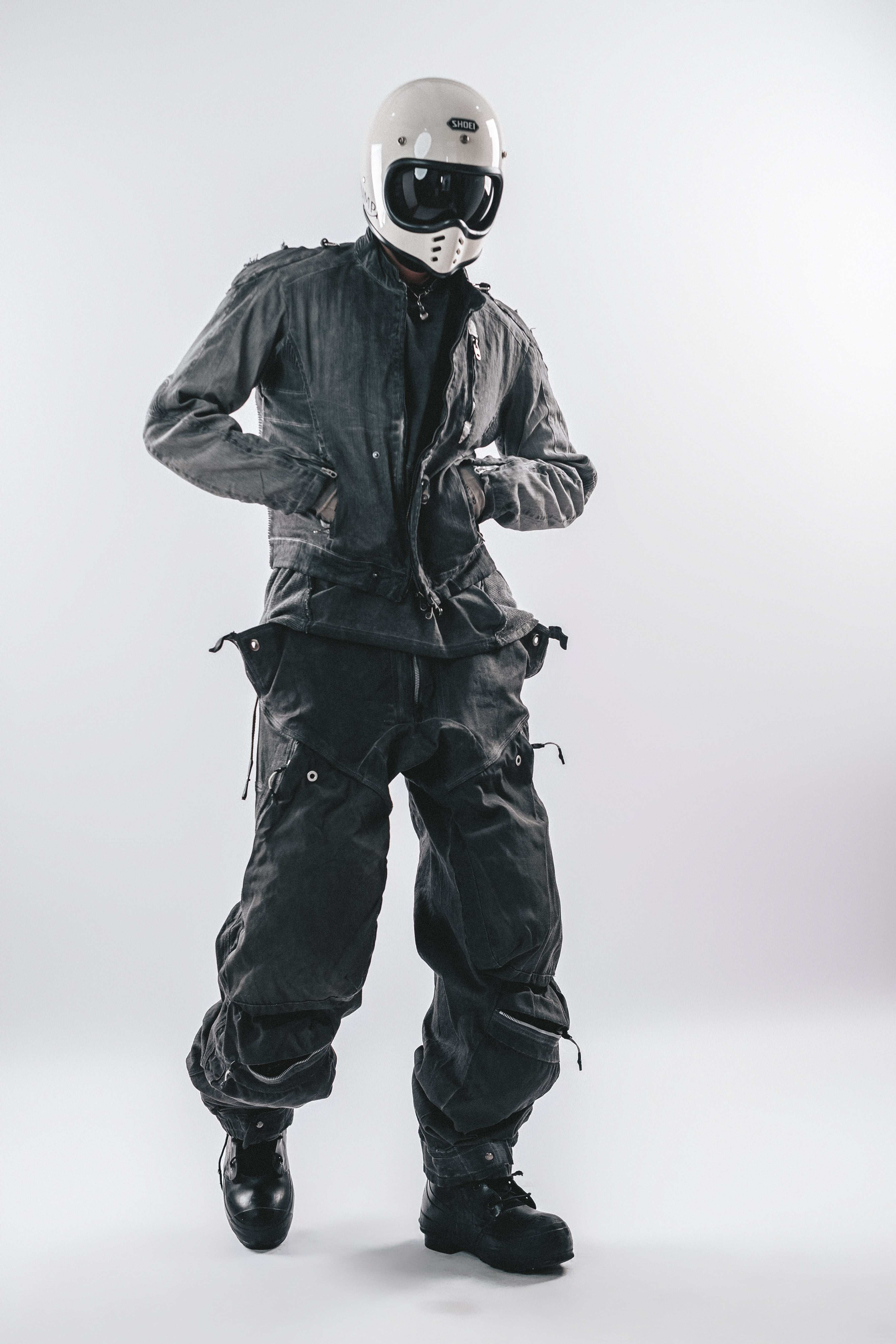 DRKLEI 3D CARGO FUSED PANTS