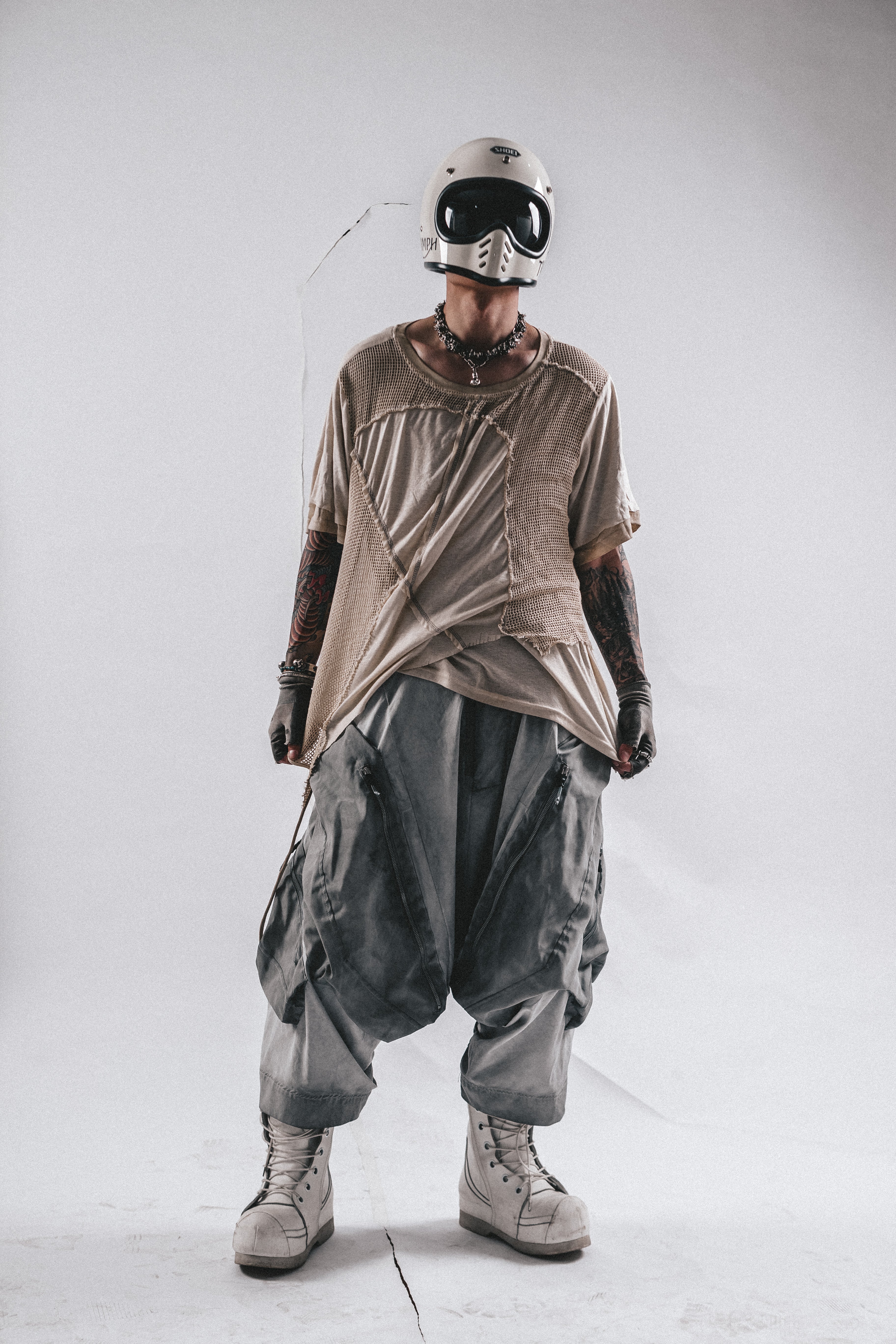 DRKLEI MESHSCAR SLASH TEE