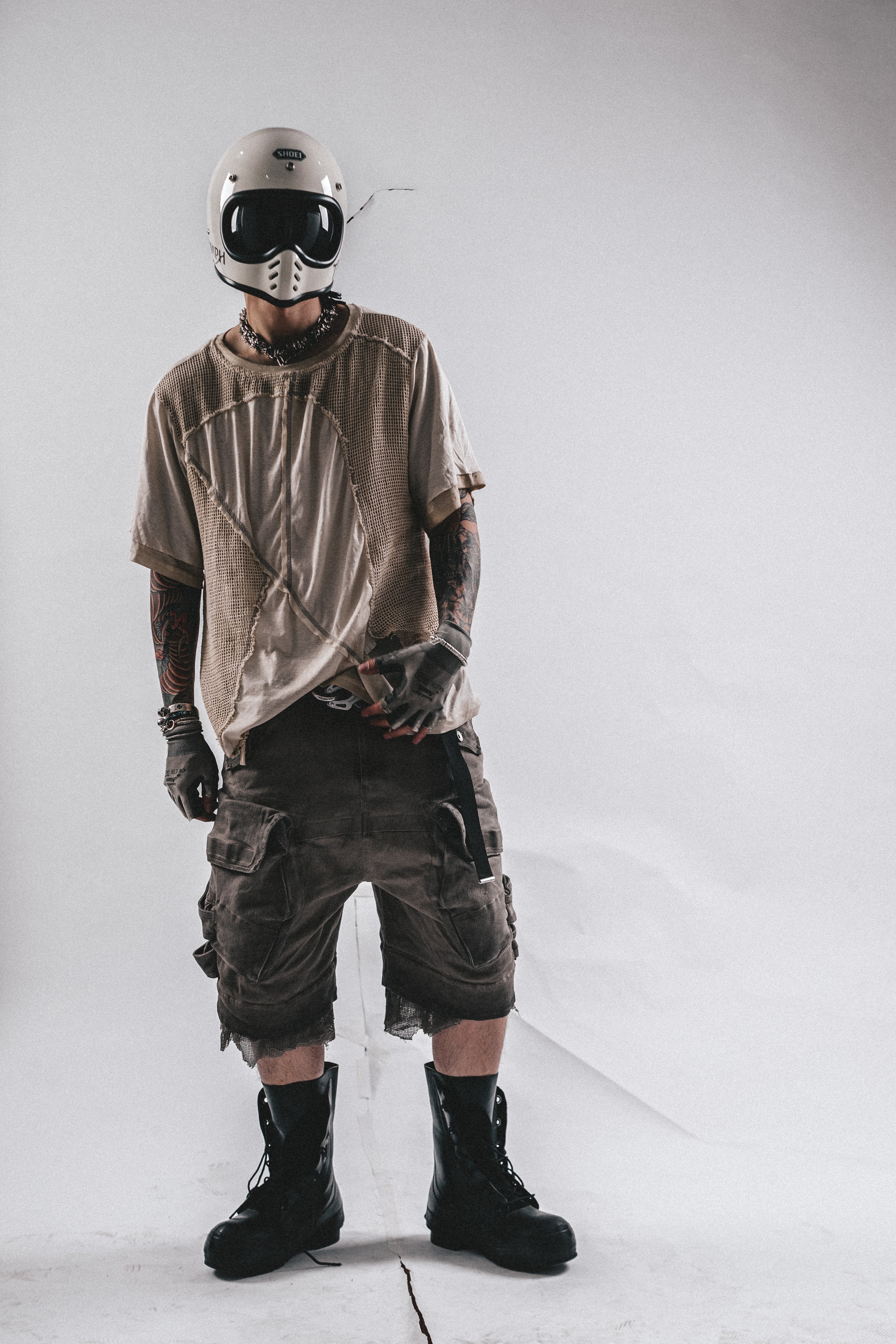 DRKLEI MESHSCAR SLASH TEE