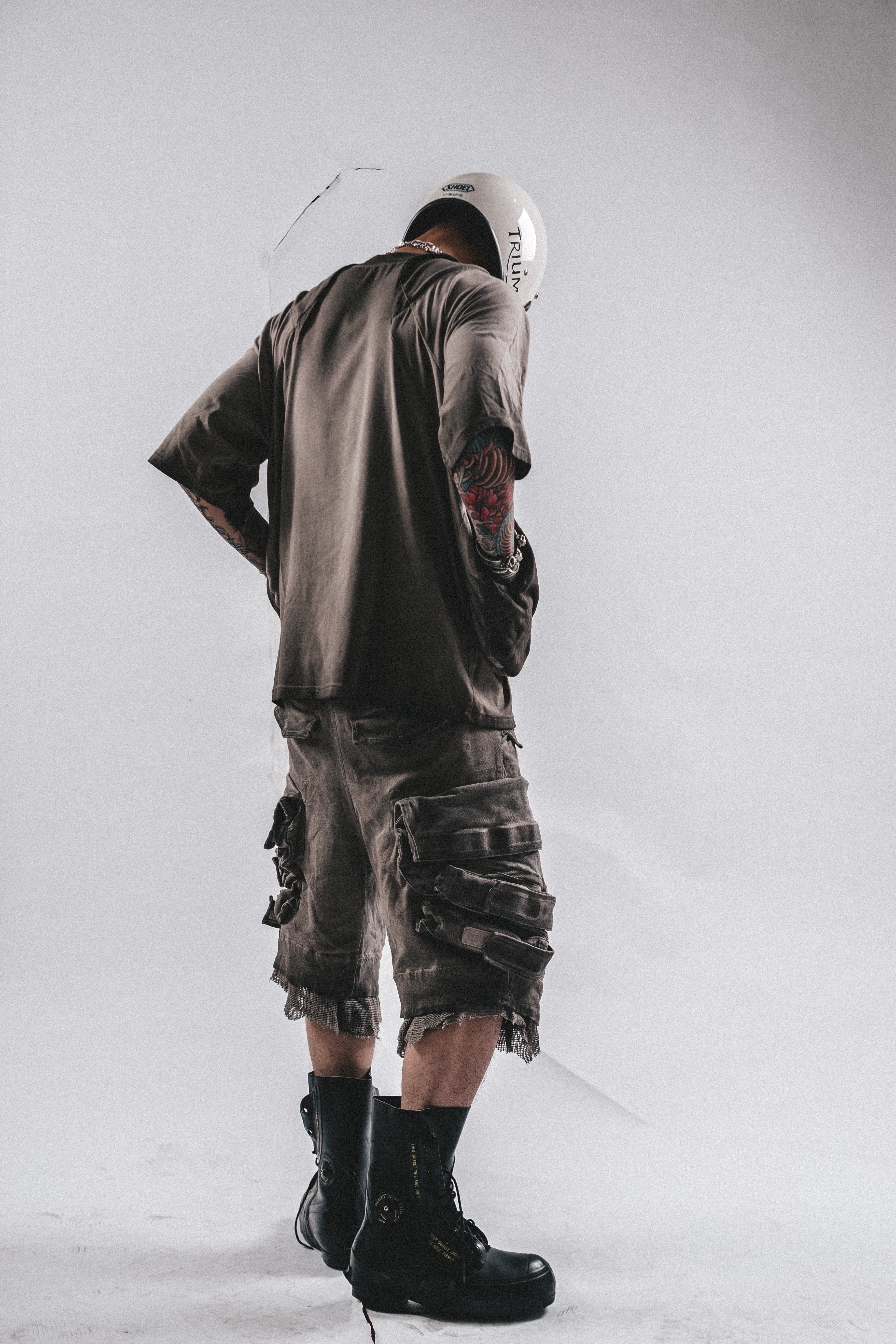 DRKLEI NETSCAR DECONSTRUCTED TEE