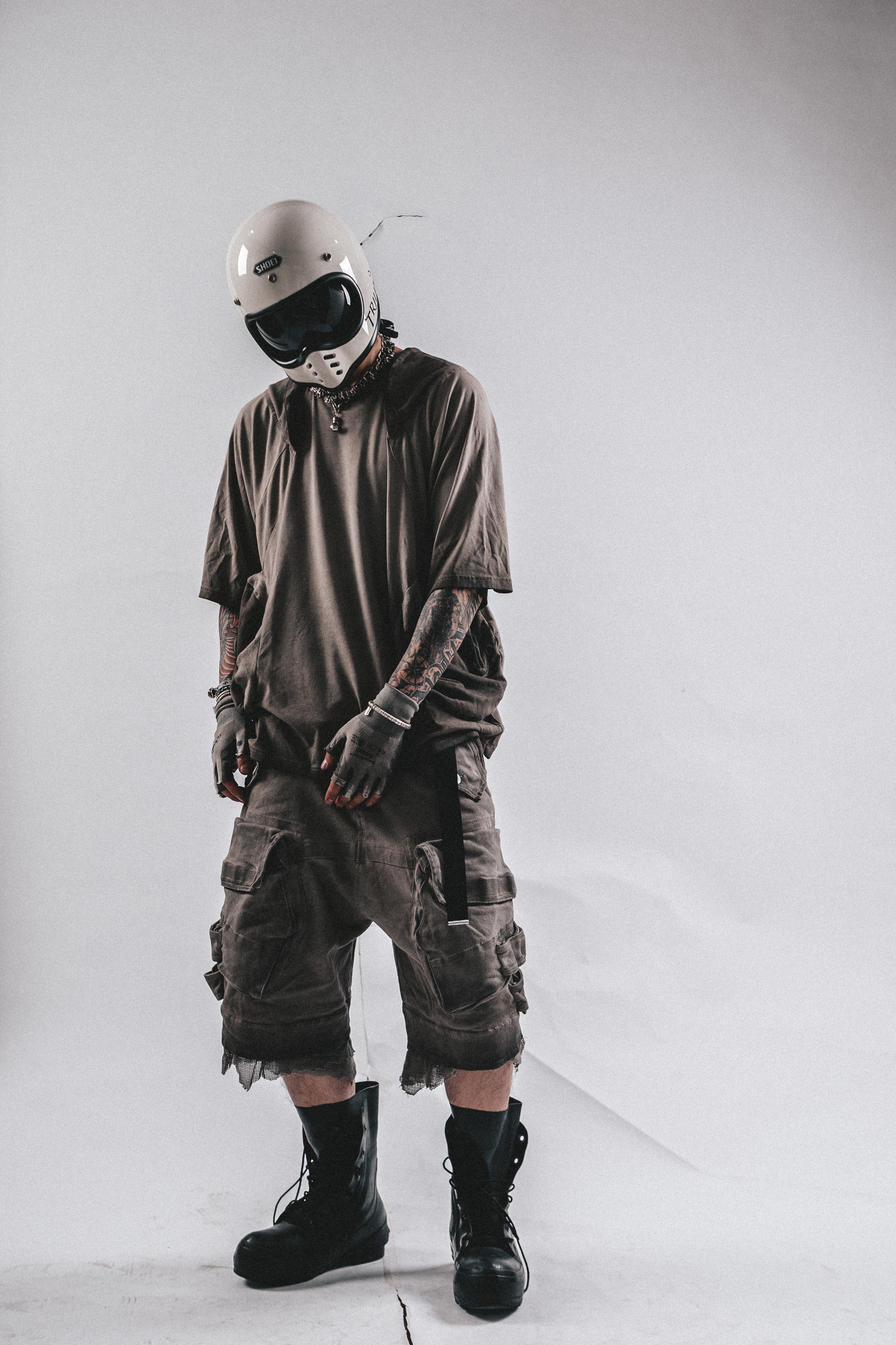 DRKLEI NETSCAR DECONSTRUCTED TEE