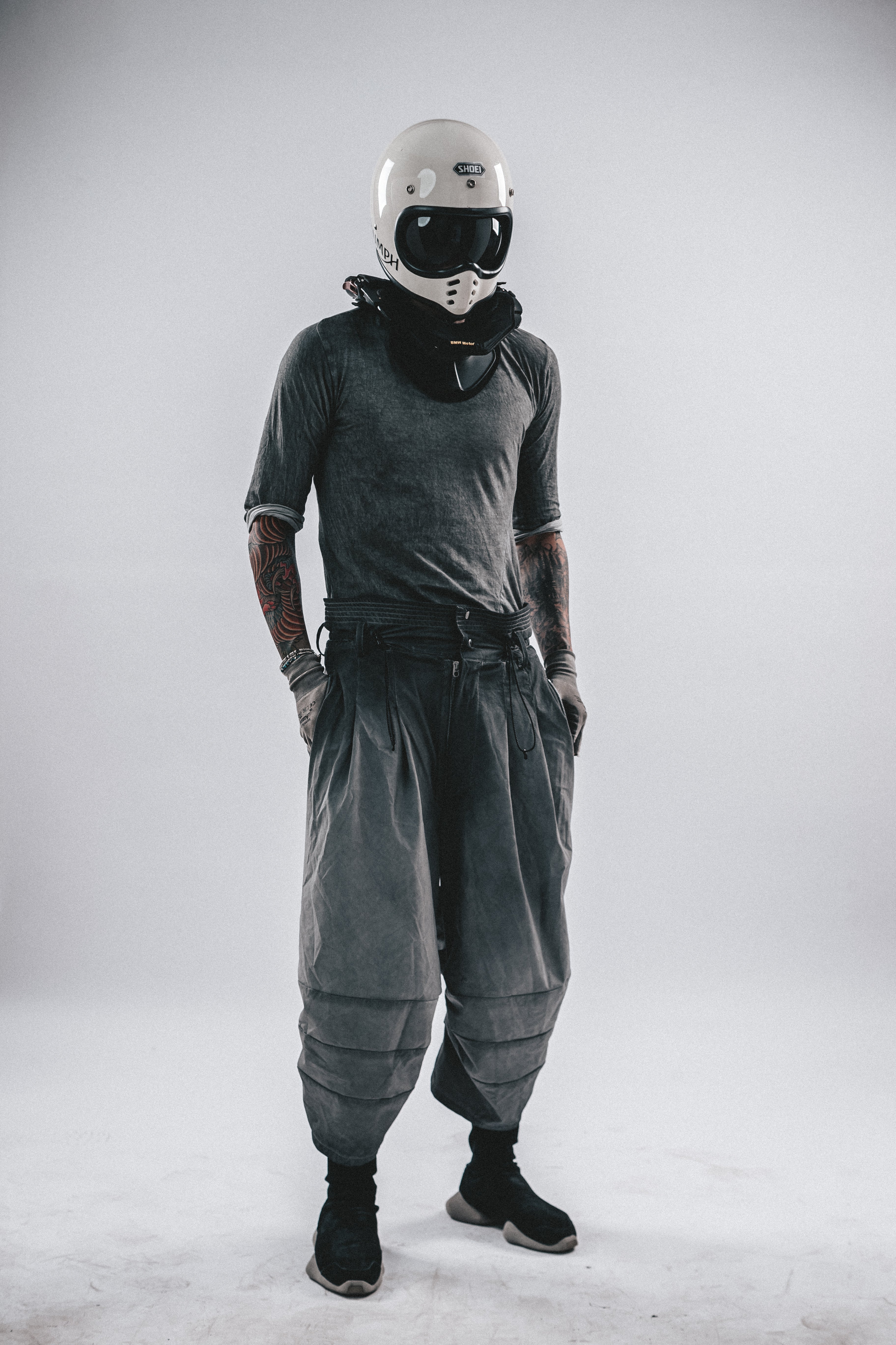 DRKLEI WASTELAND SAMURAI CROP PANTS