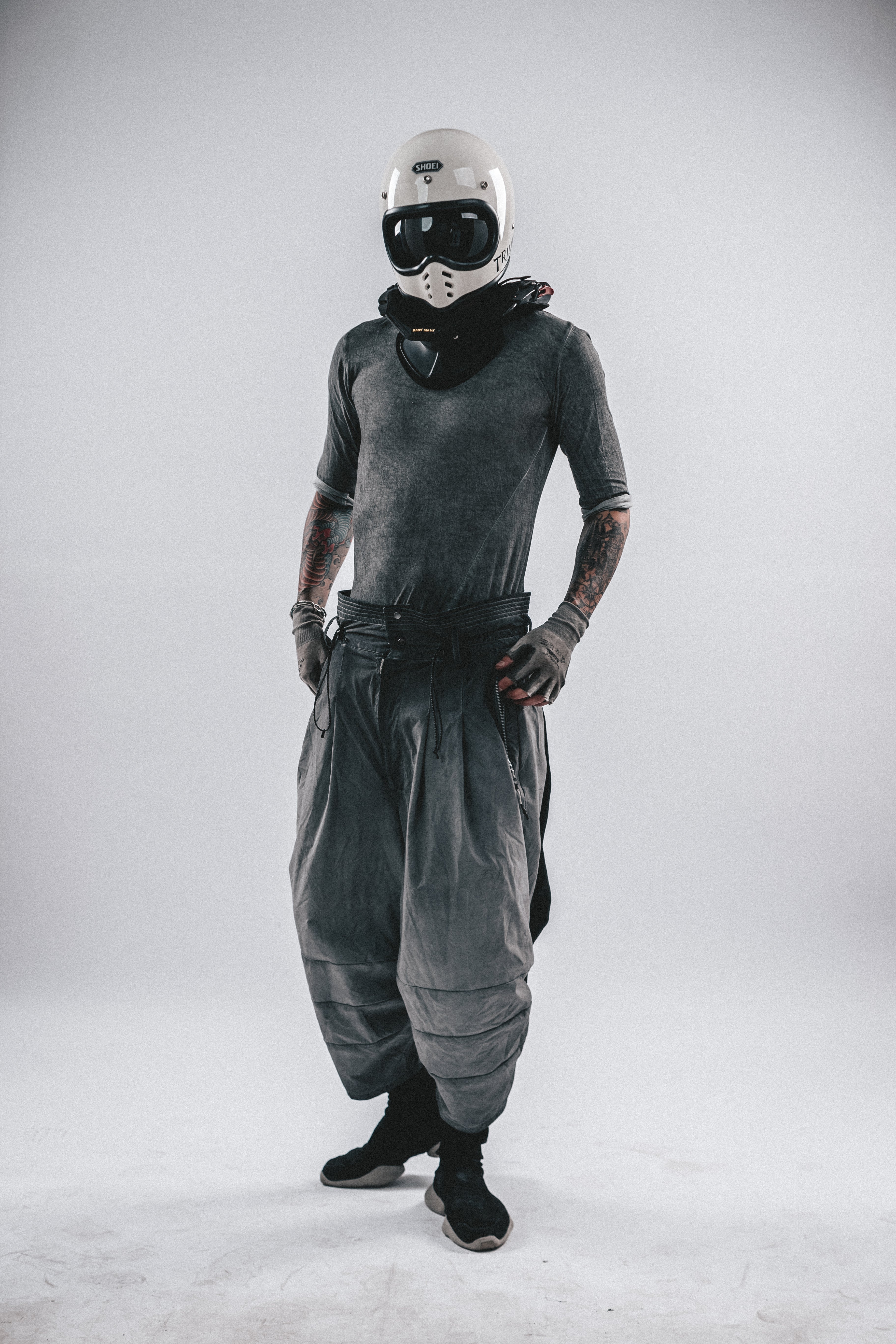 DRKLEI WASTELAND SAMURAI CROP PANTS