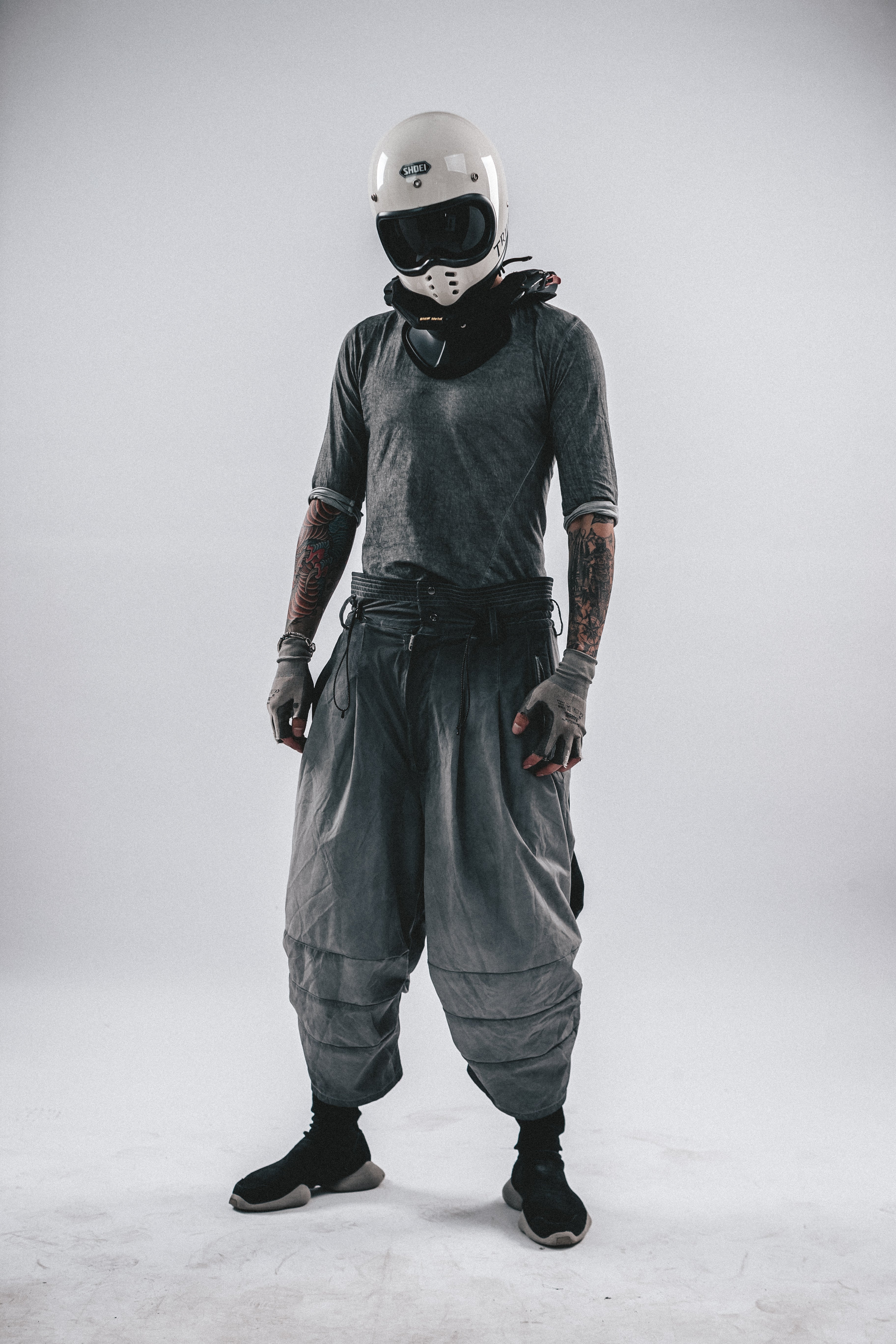 DRKLEI WASTELAND SAMURAI CROP PANTS