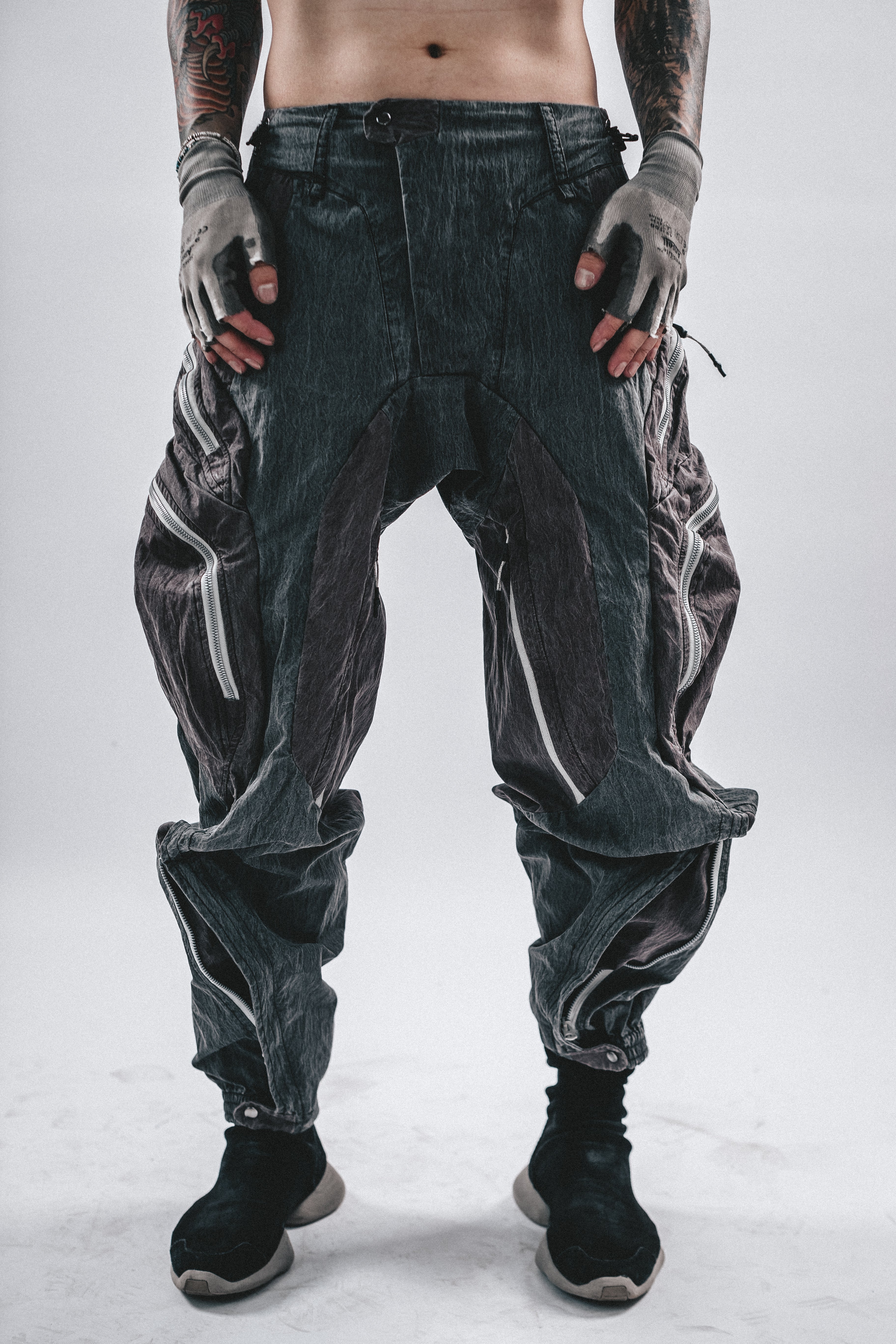 DRKLEI DUAL-TONE PARATROOPER PANTS