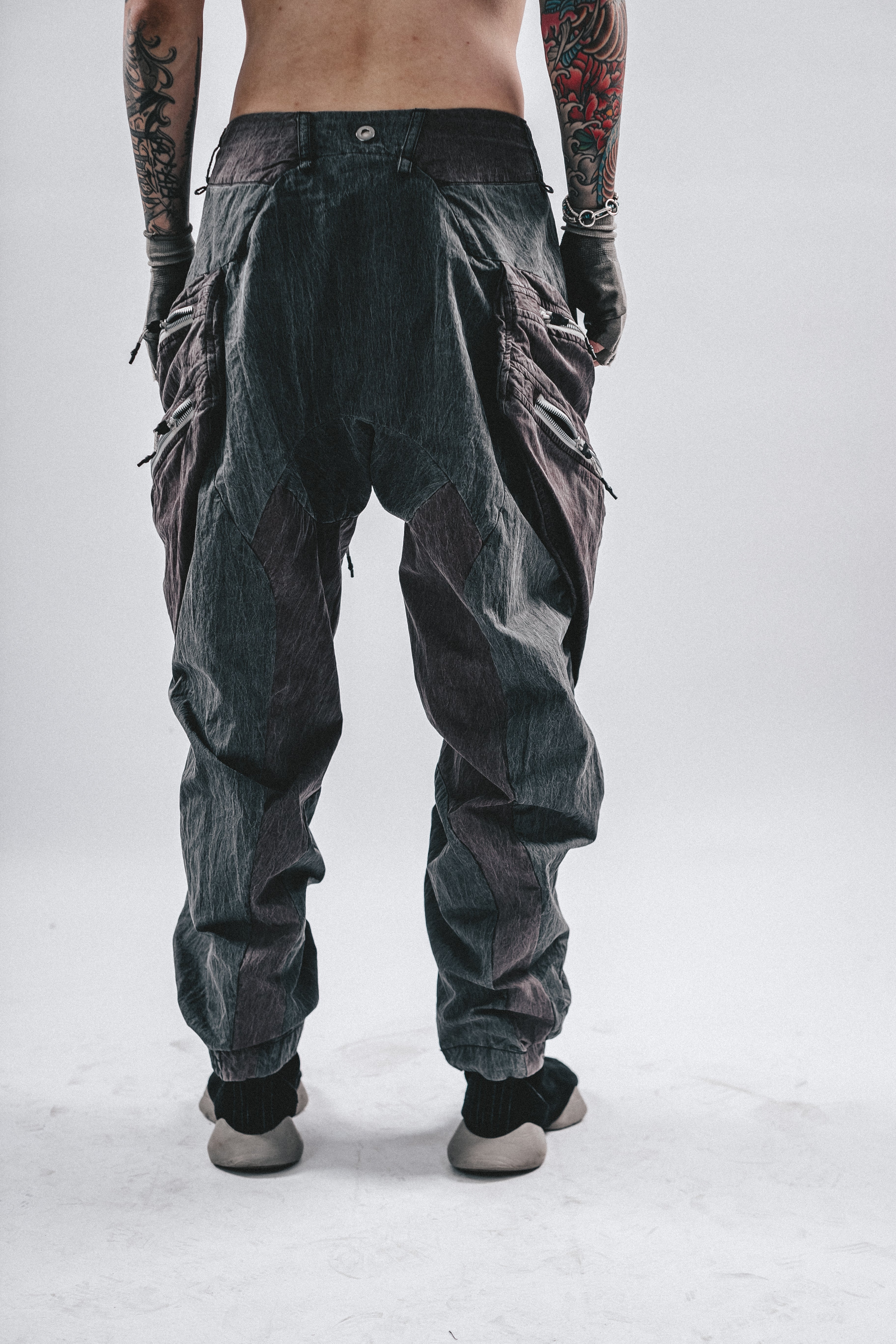 DRKLEI DUAL-TONE PARATROOPER PANTS
