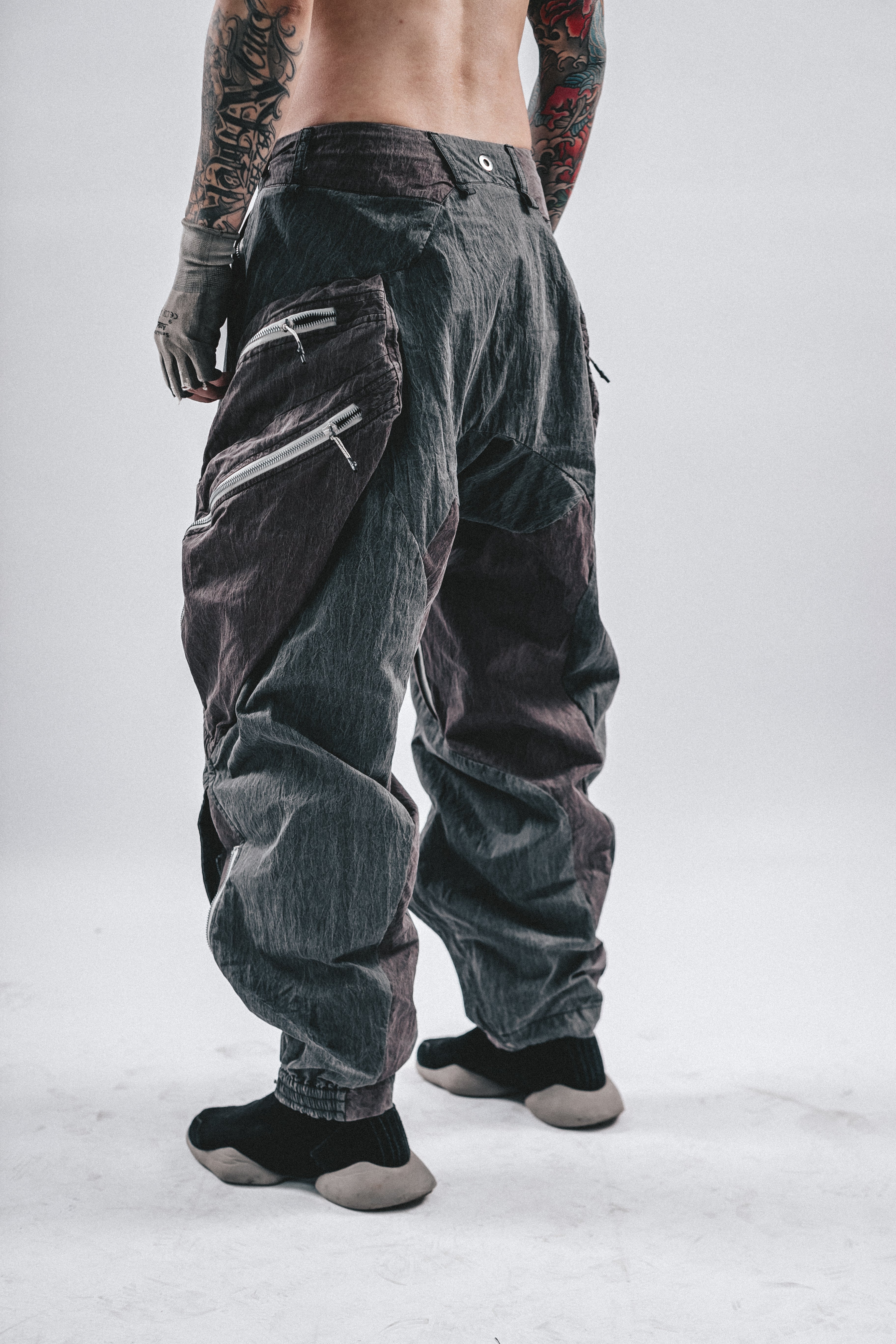 DRKLEI DUAL-TONE PARATROOPER PANTS