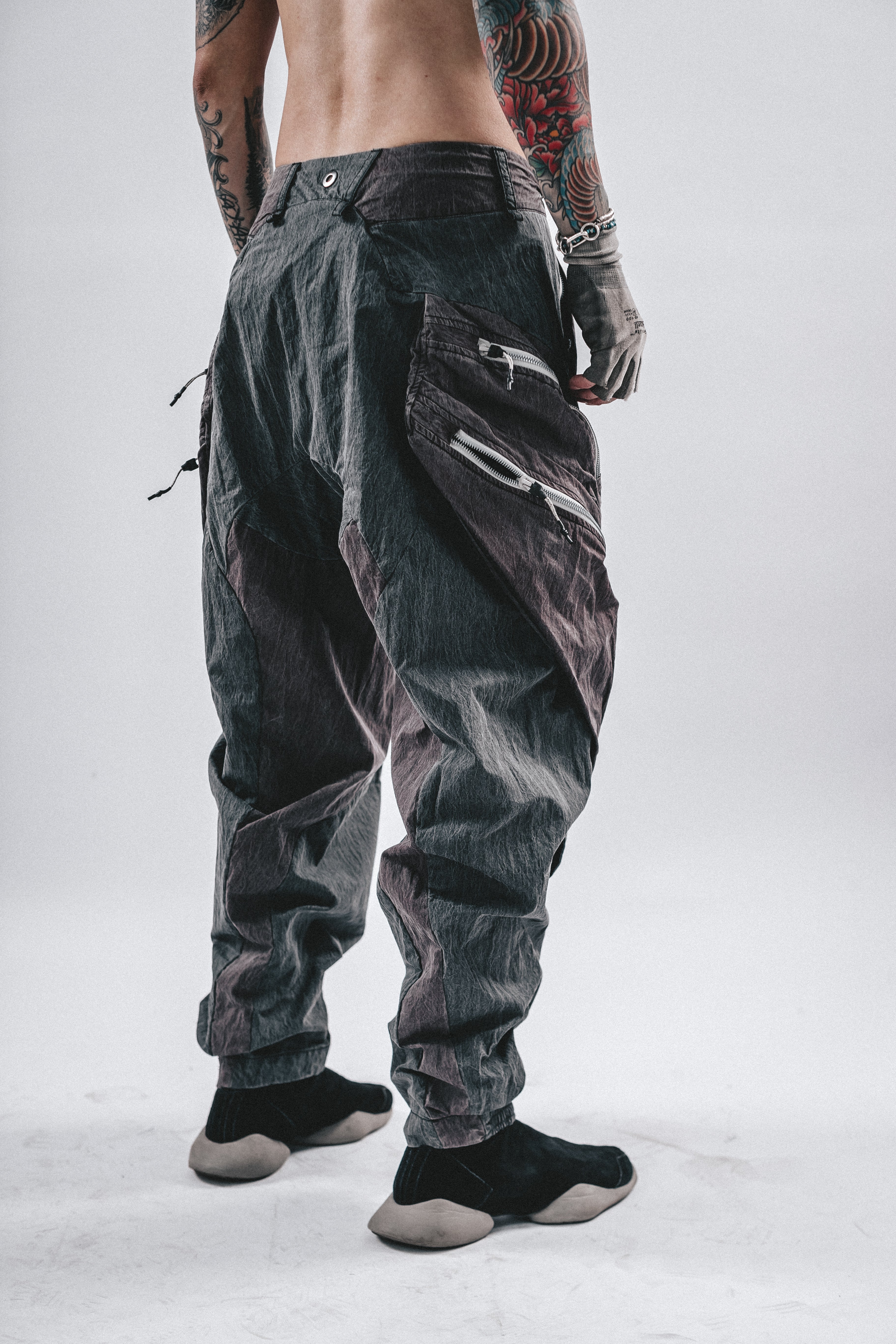 DRKLEI DUAL-TONE PARATROOPER PANTS