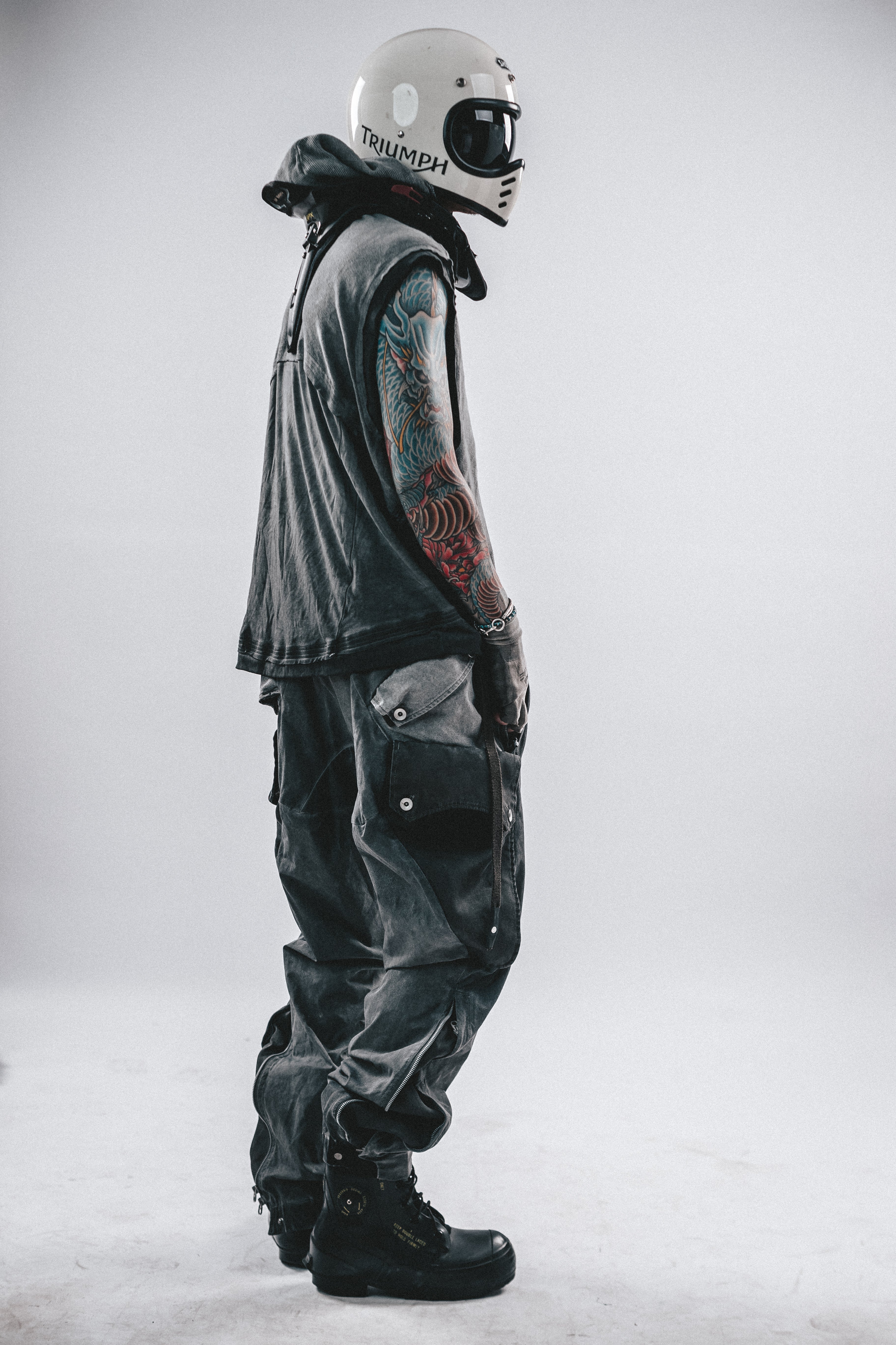 DRKLEI WARZONE ZIP PARATROOPER PANTS