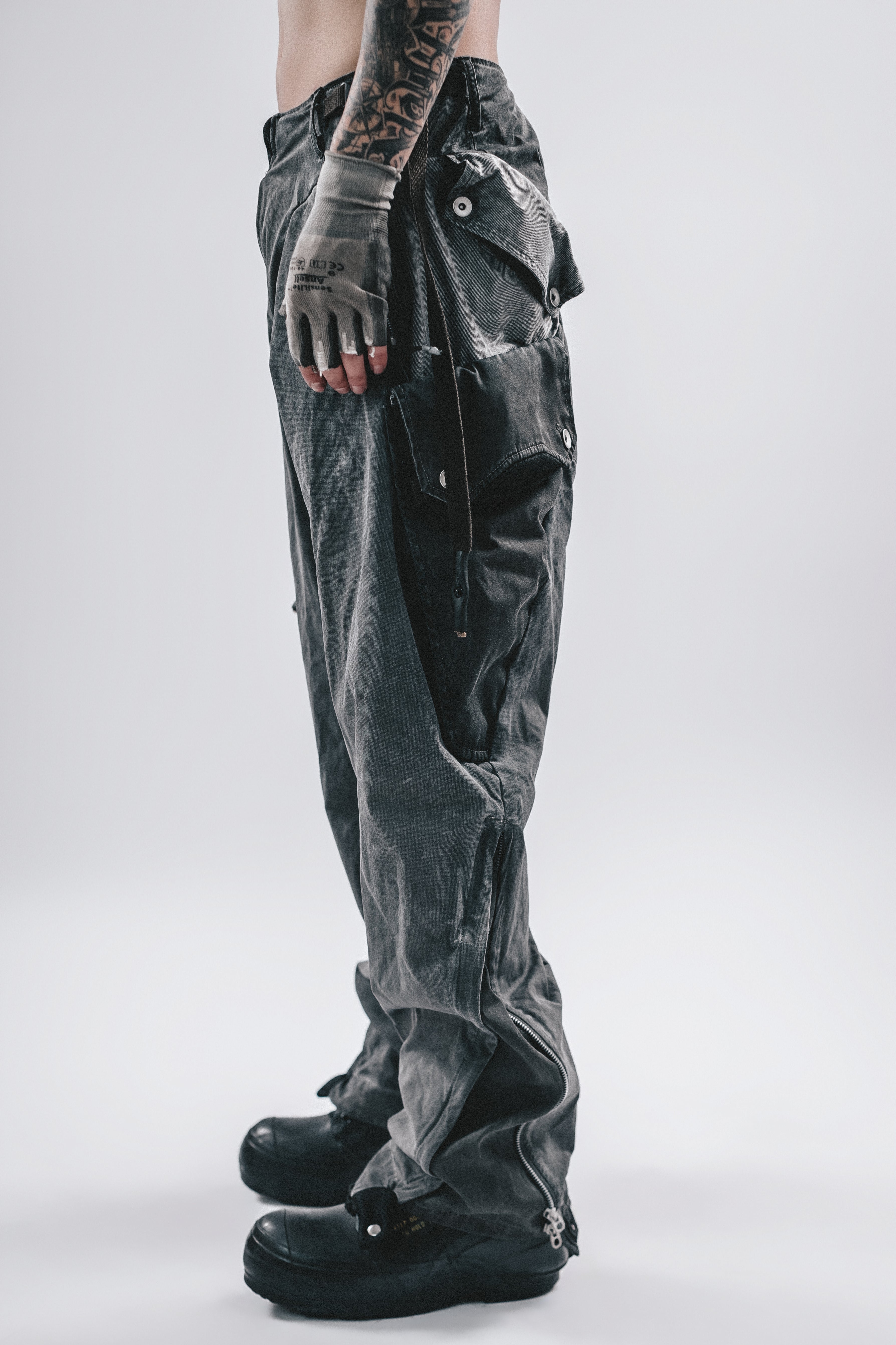 DRKLEI WARZONE ZIP PARATROOPER PANTS