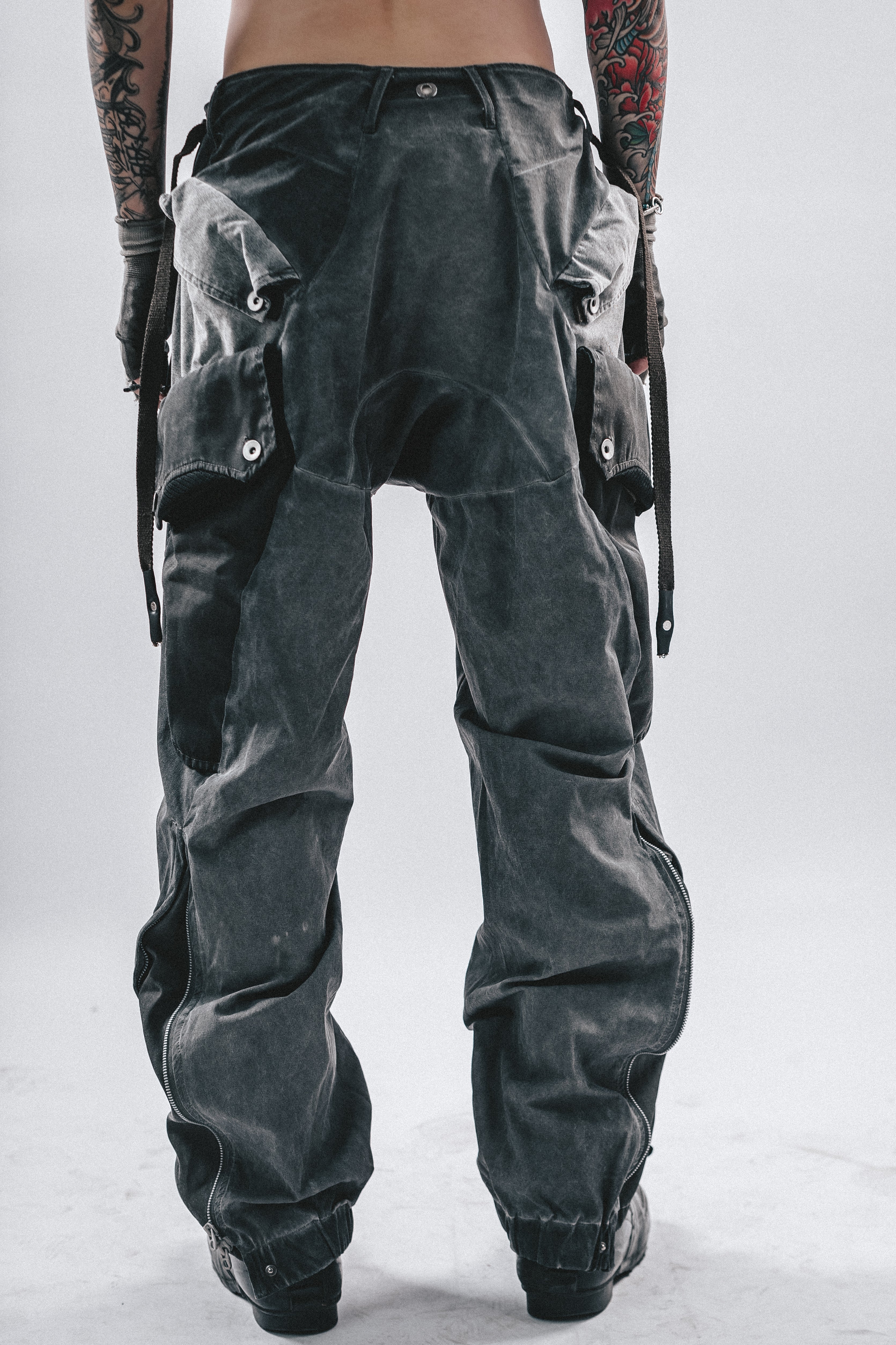 DRKLEI WARZONE ZIP PARATROOPER PANTS
