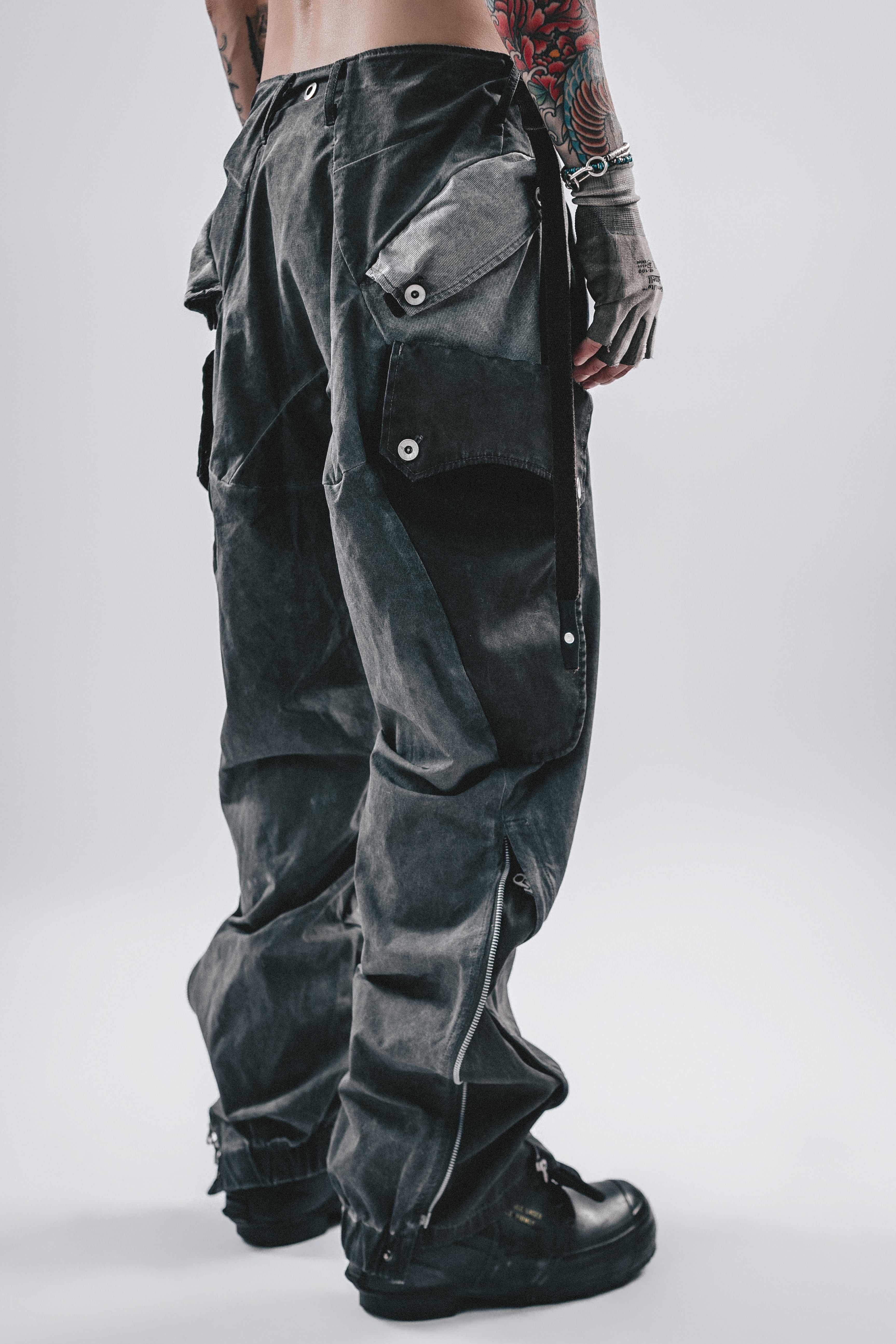 DRKLEI WARZONE ZIP PARATROOPER PANTS