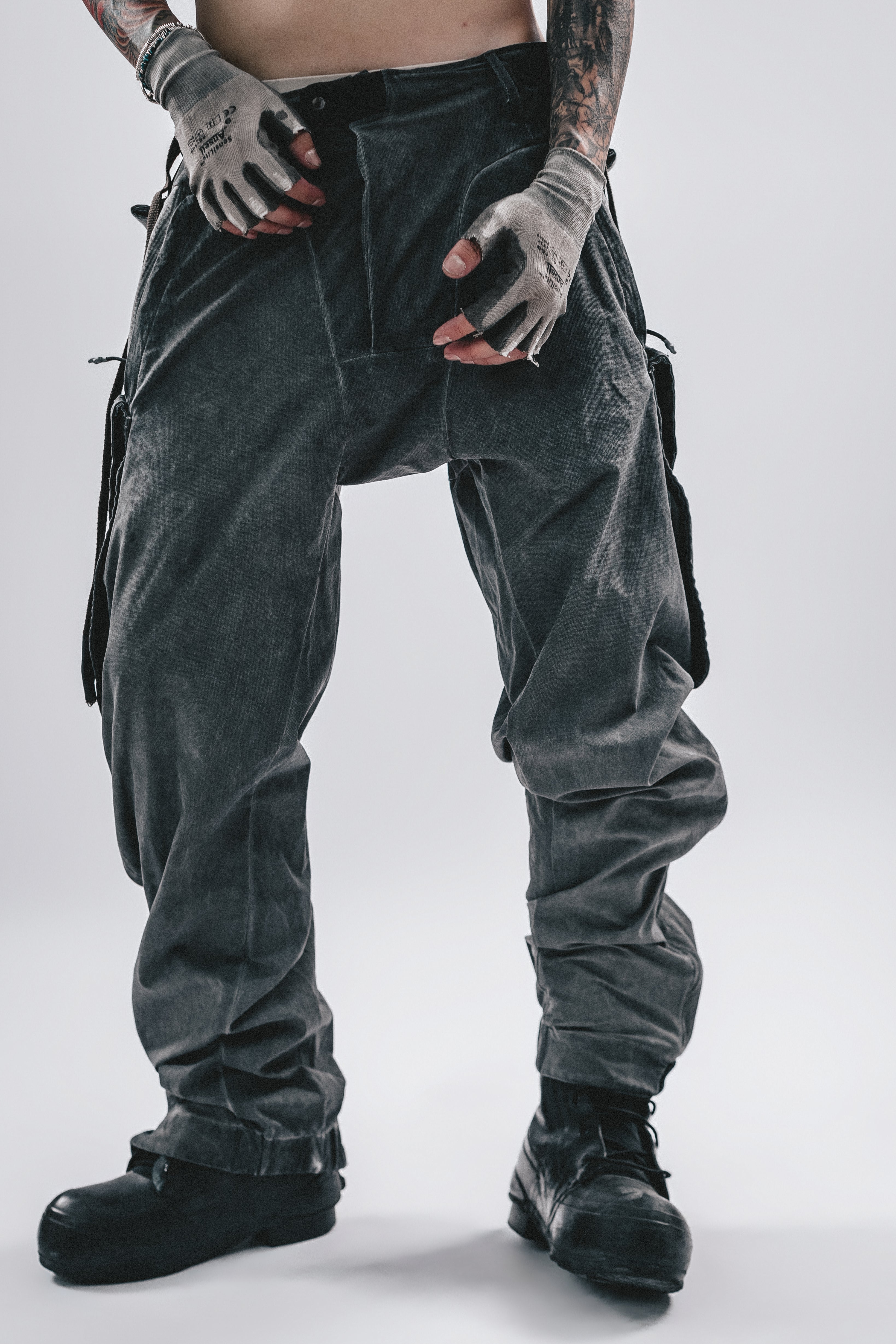 DRKLEI WARZONE ZIP PARATROOPER PANTS