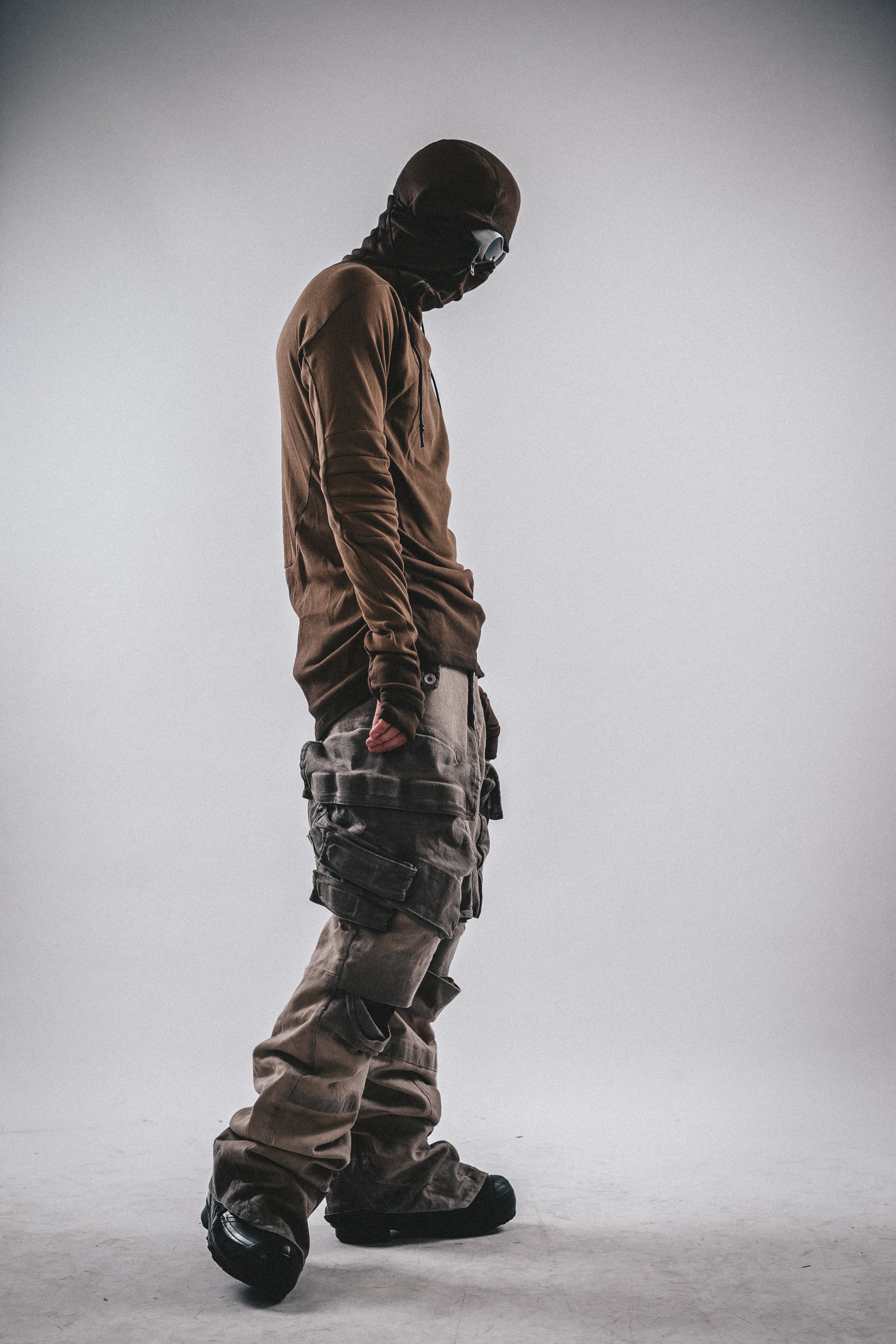 Ninja Washed Hooded Sweatshirt